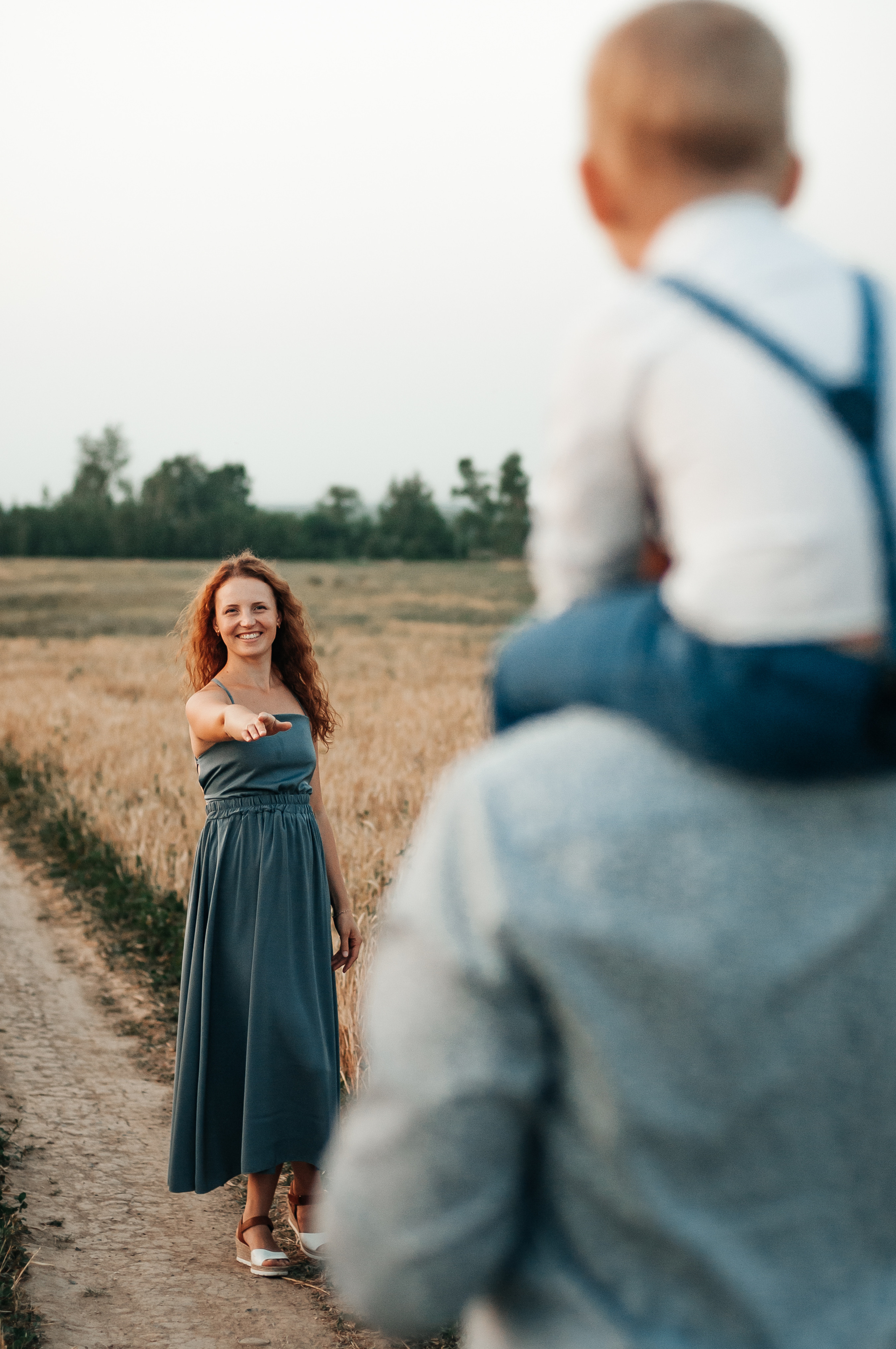 Съёмка с лошадью для Юлии, Андрея и Артёма. Свадебный и семейный фотограф г. Ярославль Савинская Анастасия