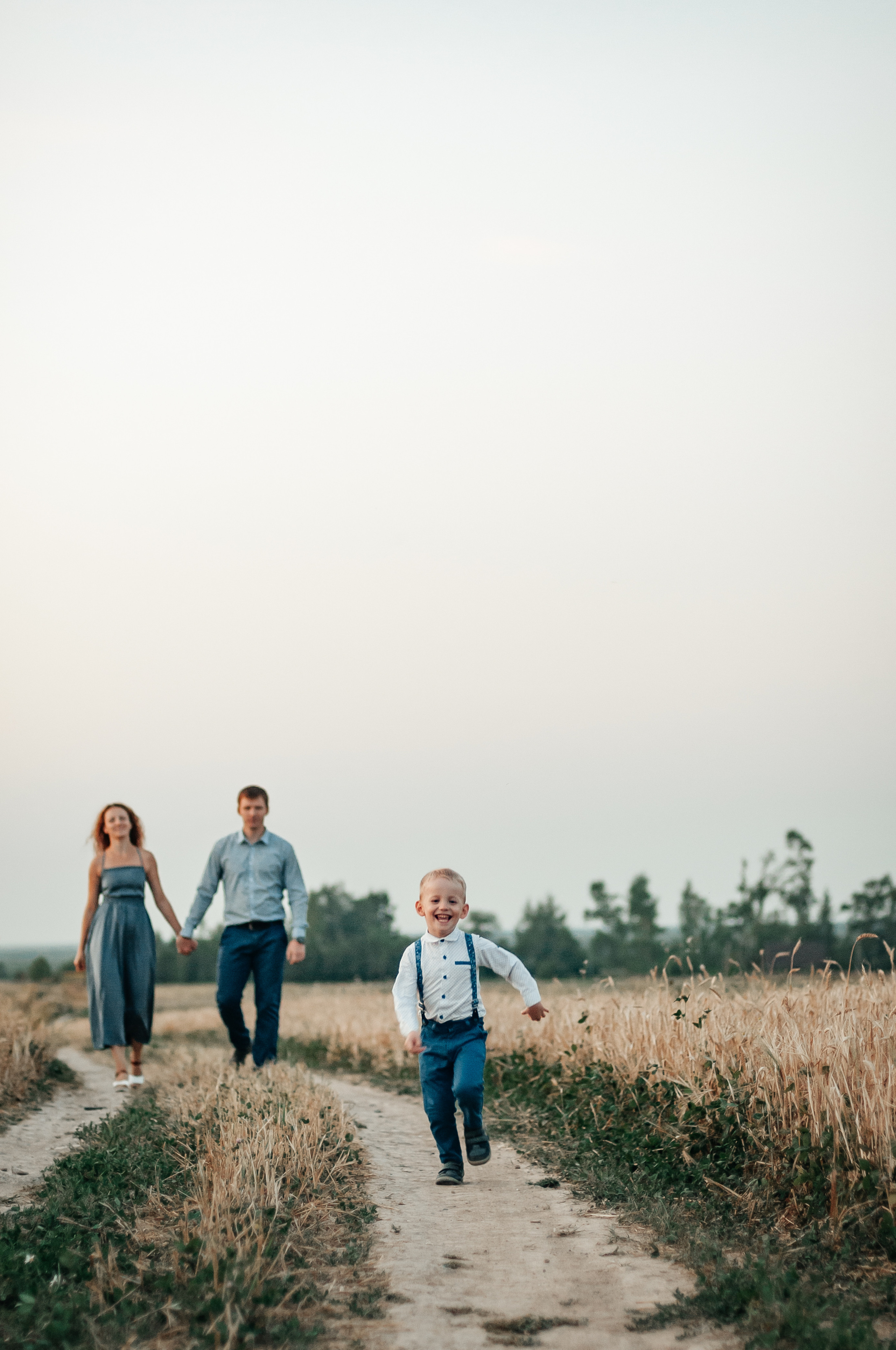 Съёмка с лошадью для Юлии, Андрея и Артёма. Свадебный и семейный фотограф г. Ярославль Савинская Анастасия