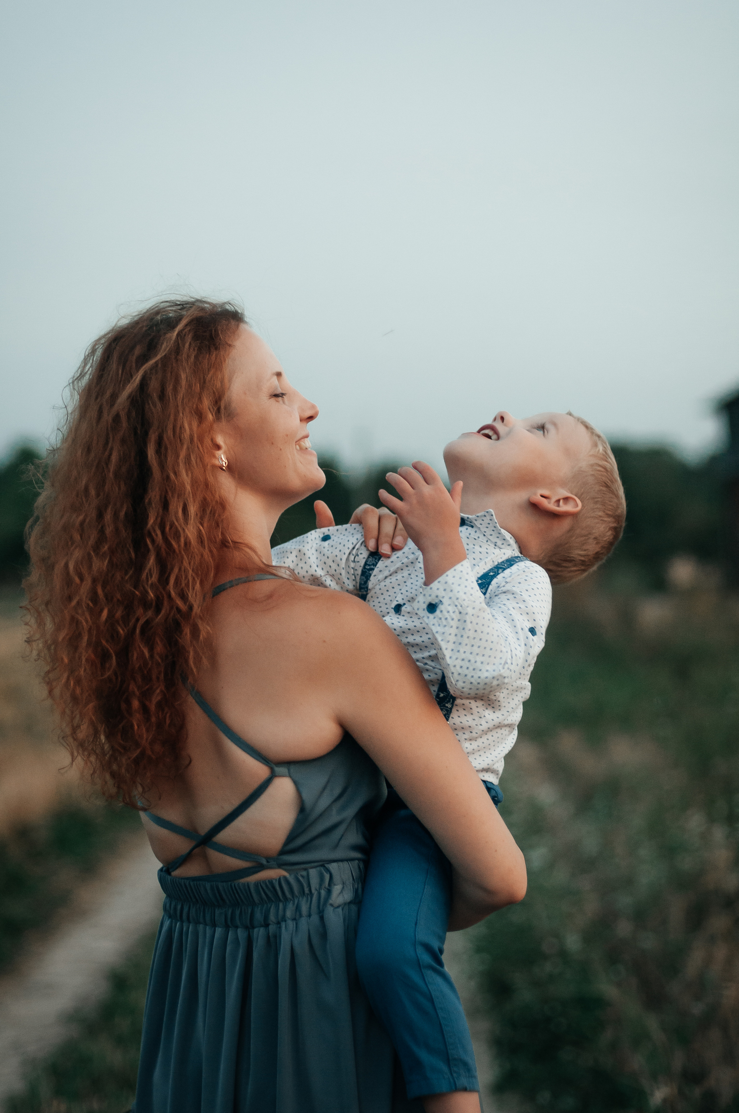 Съёмка с лошадью для Юлии, Андрея и Артёма. Свадебный и семейный фотограф г. Ярославль Савинская Анастасия