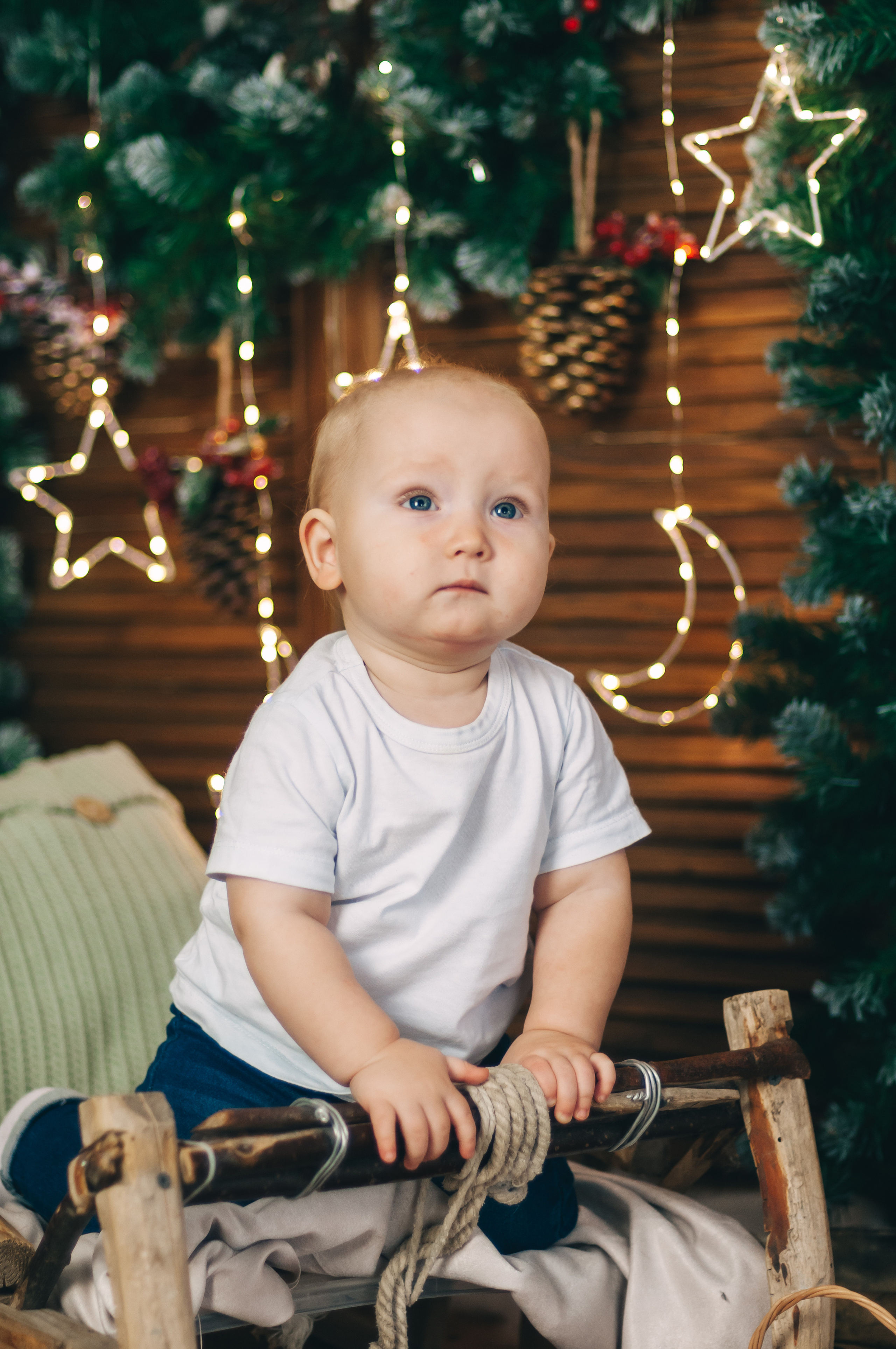 Новогодняя студийная съёмка для Алины, Влада и Матвея. Свадебный и семейный фотограф г. Ярославль Савинская Анастасия