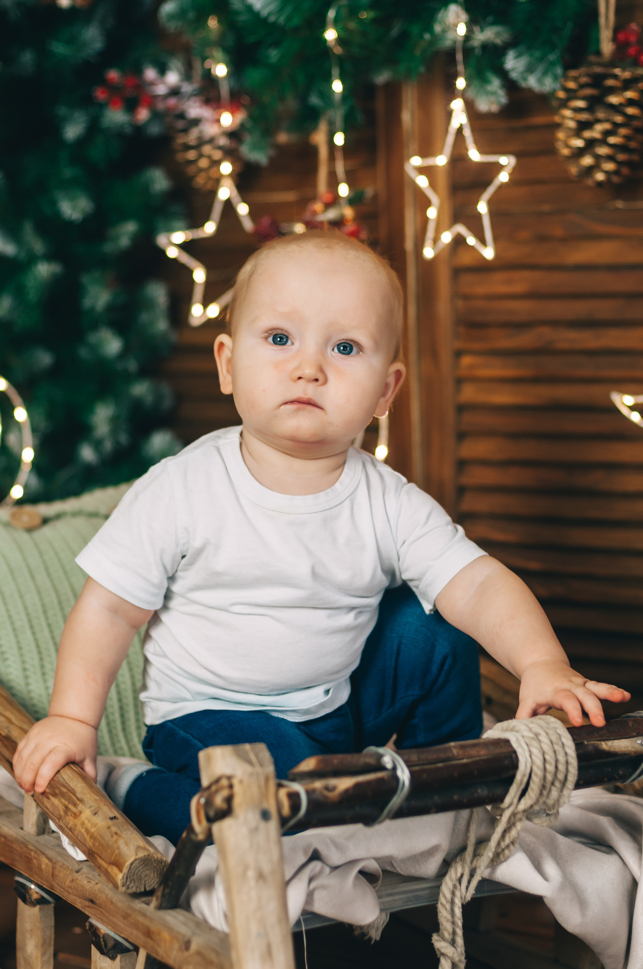 Новогодняя студийная съёмка для Алины, Влада и Матвея. Свадебный и семейный фотограф г. Ярославль Савинская Анастасия