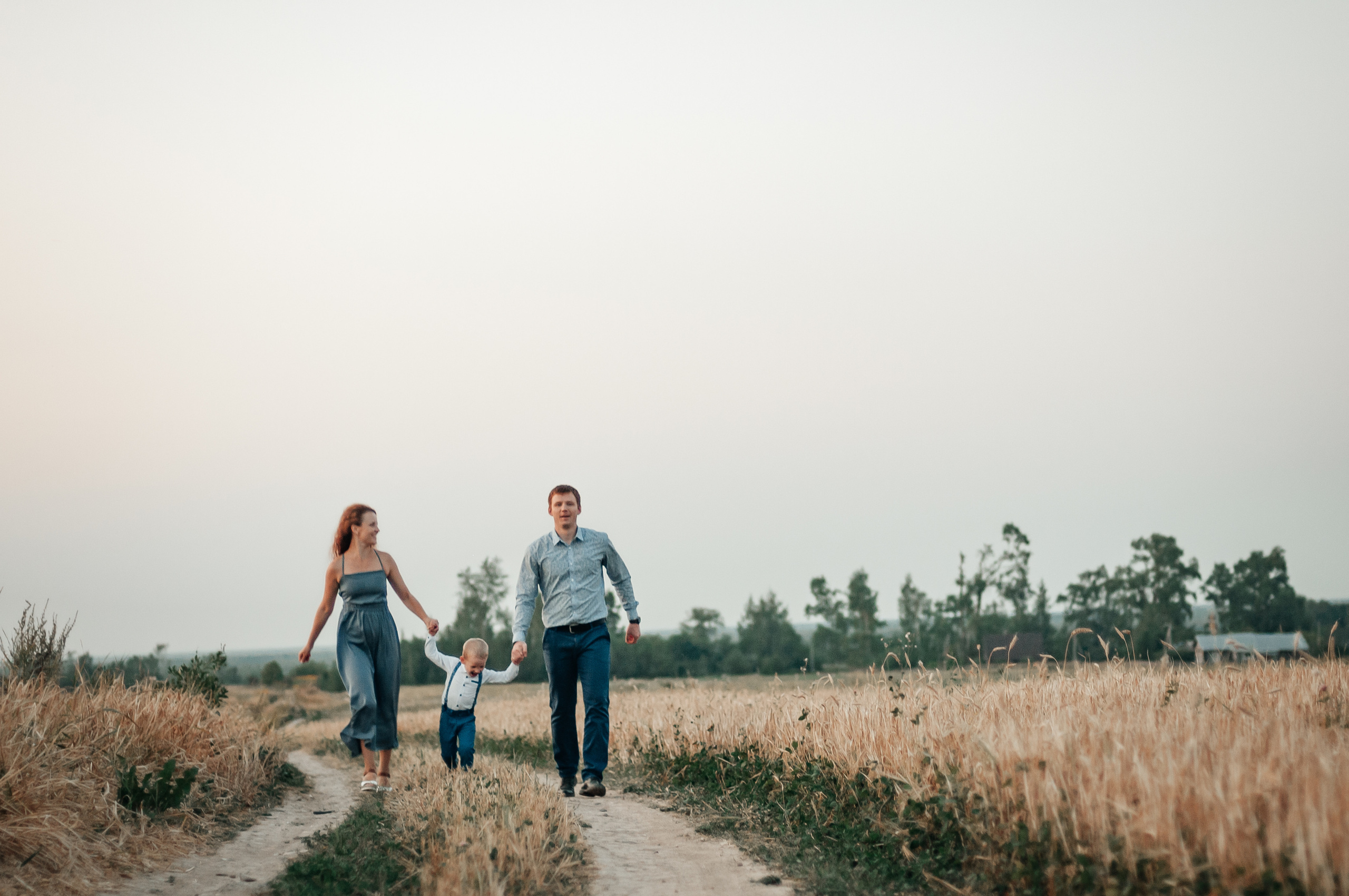 Съёмка с лошадью для Юлии, Андрея и Артёма. Свадебный и семейный фотограф г. Ярославль Савинская Анастасия