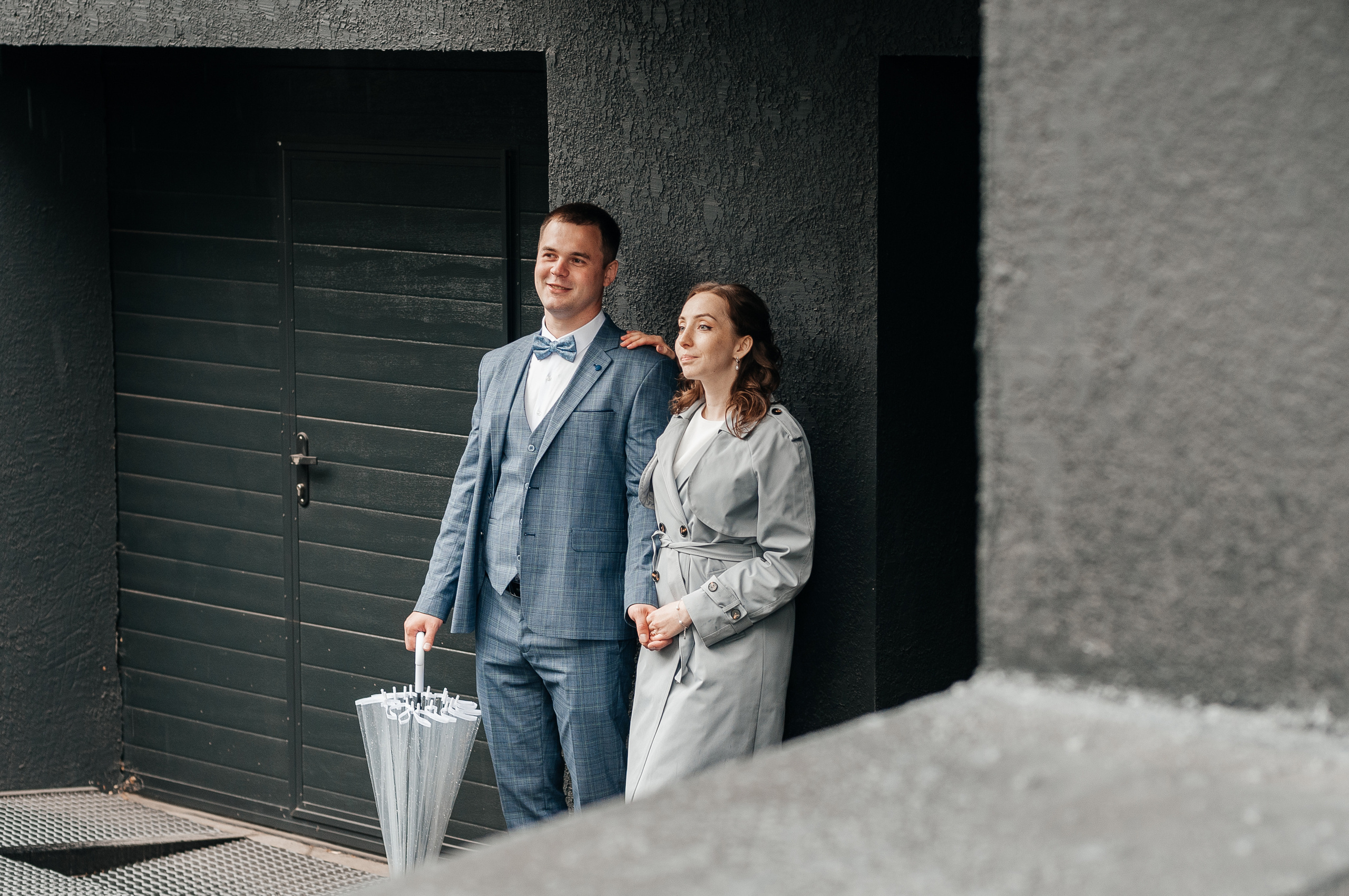 Свадебная съёмка в дождливую погоду для Марии и Дениса. Свадебный и семейный фотограф г. Ярославль Савинская Анастасия