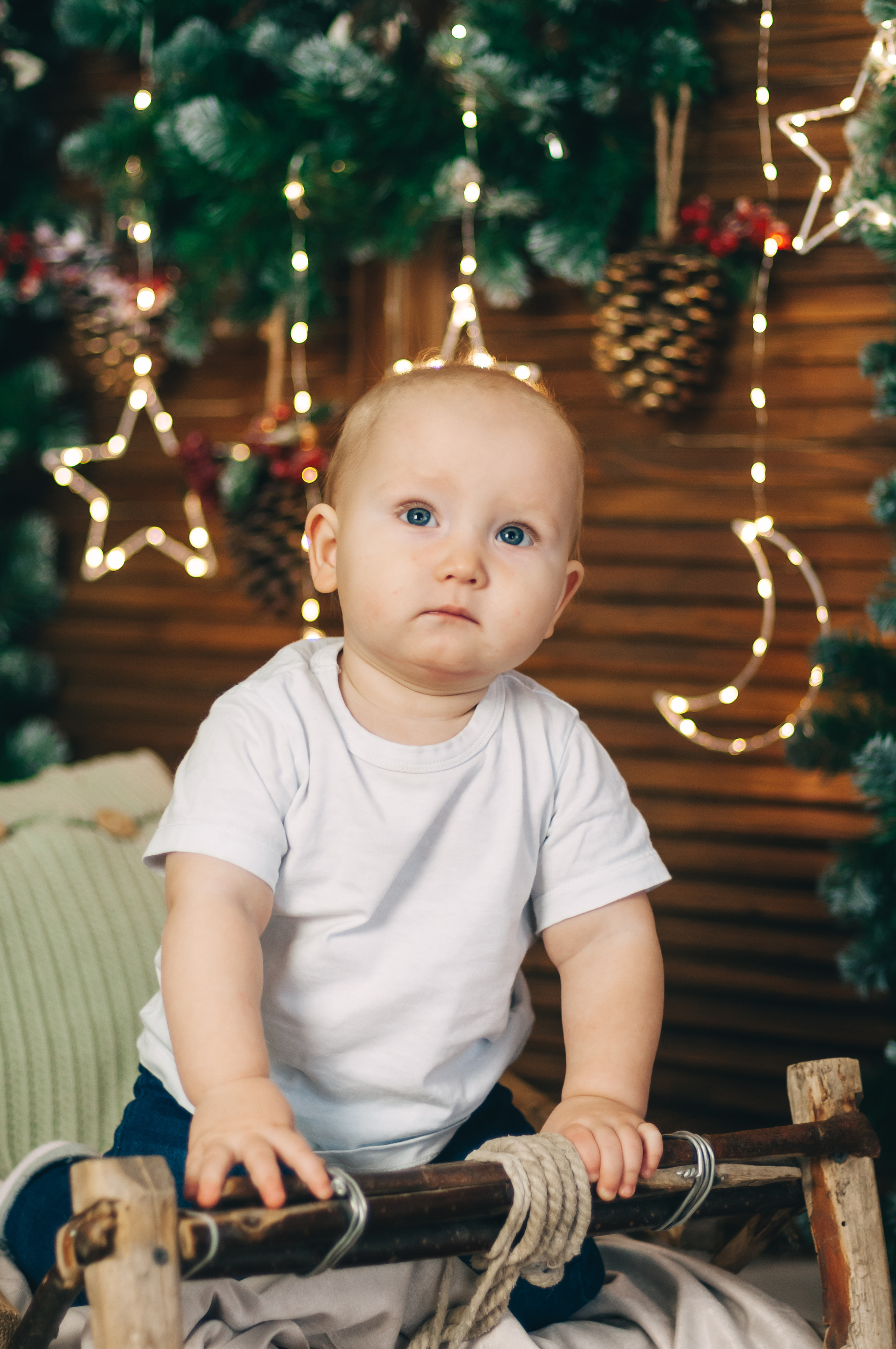 Новогодняя студийная съёмка для Алины, Влада и Матвея. Свадебный и семейный фотограф г. Ярославль Савинская Анастасия