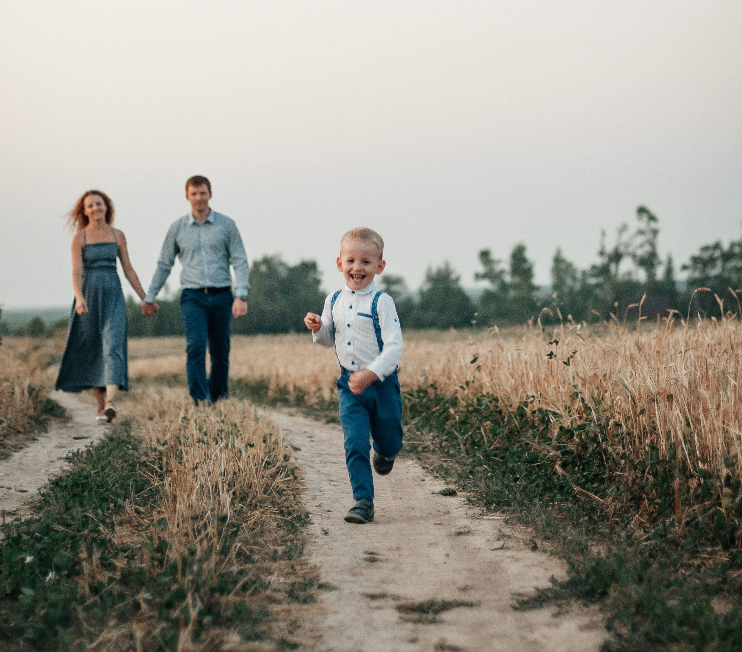 Съёмка с лошадью для Юлии, Андрея и Артёма. Свадебный и семейный фотограф г. Ярославль Савинская Анастасия