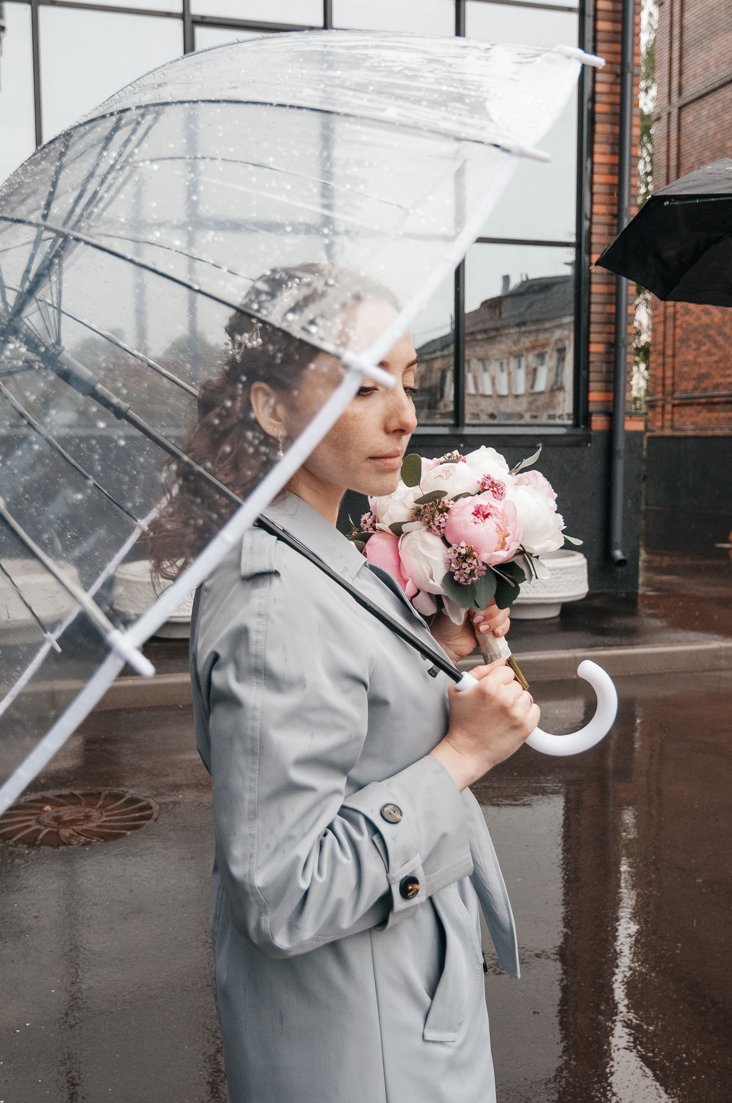 Свадебная съёмка в дождливую погоду для Марии и Дениса. Свадебный и семейный фотограф г. Ярославль Савинская Анастасия