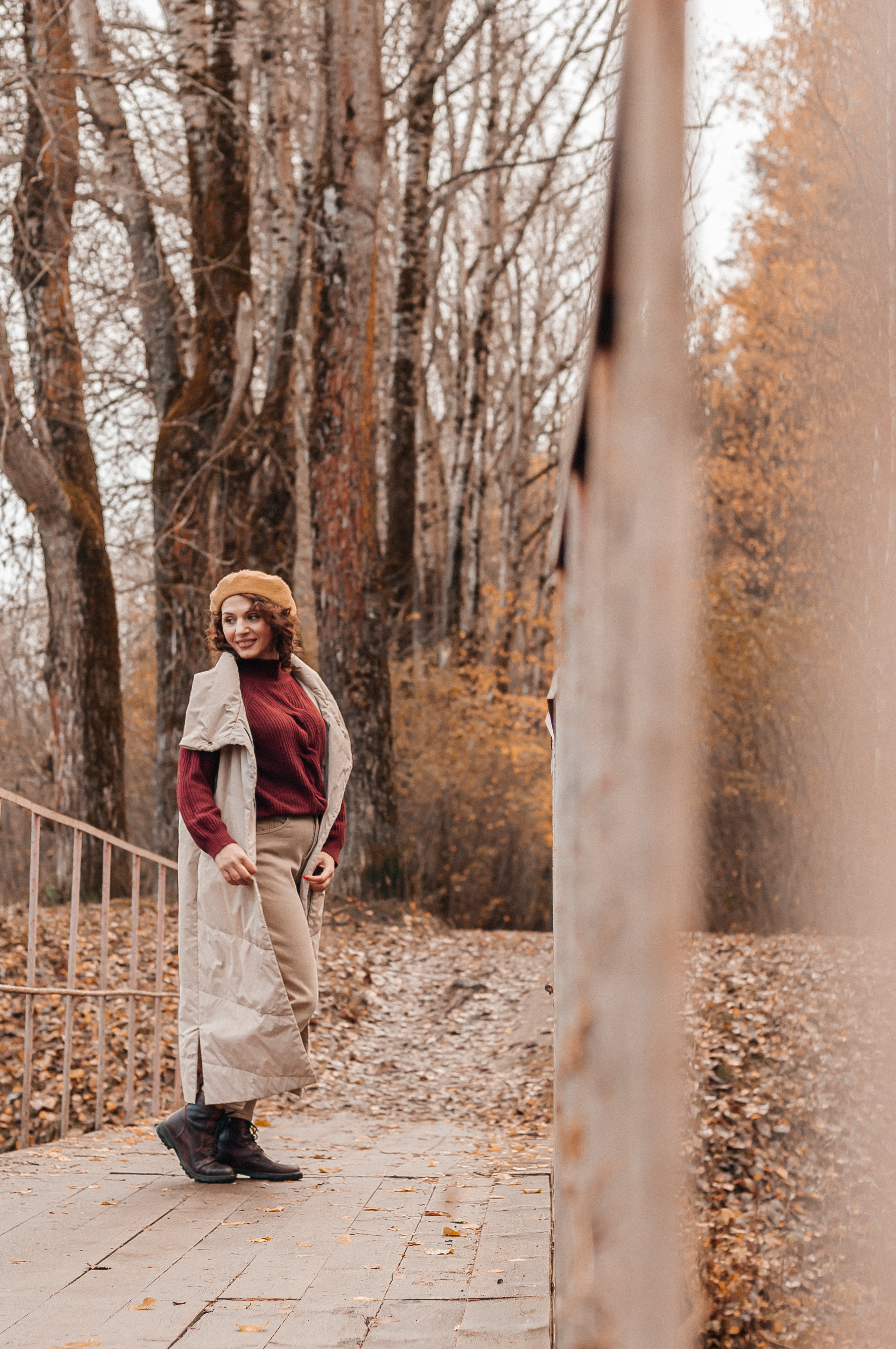 Прогулочная съёмка в золотой осени для Натальи. Свадебный и семейный фотограф г. Ярославль Савинская Анастасия