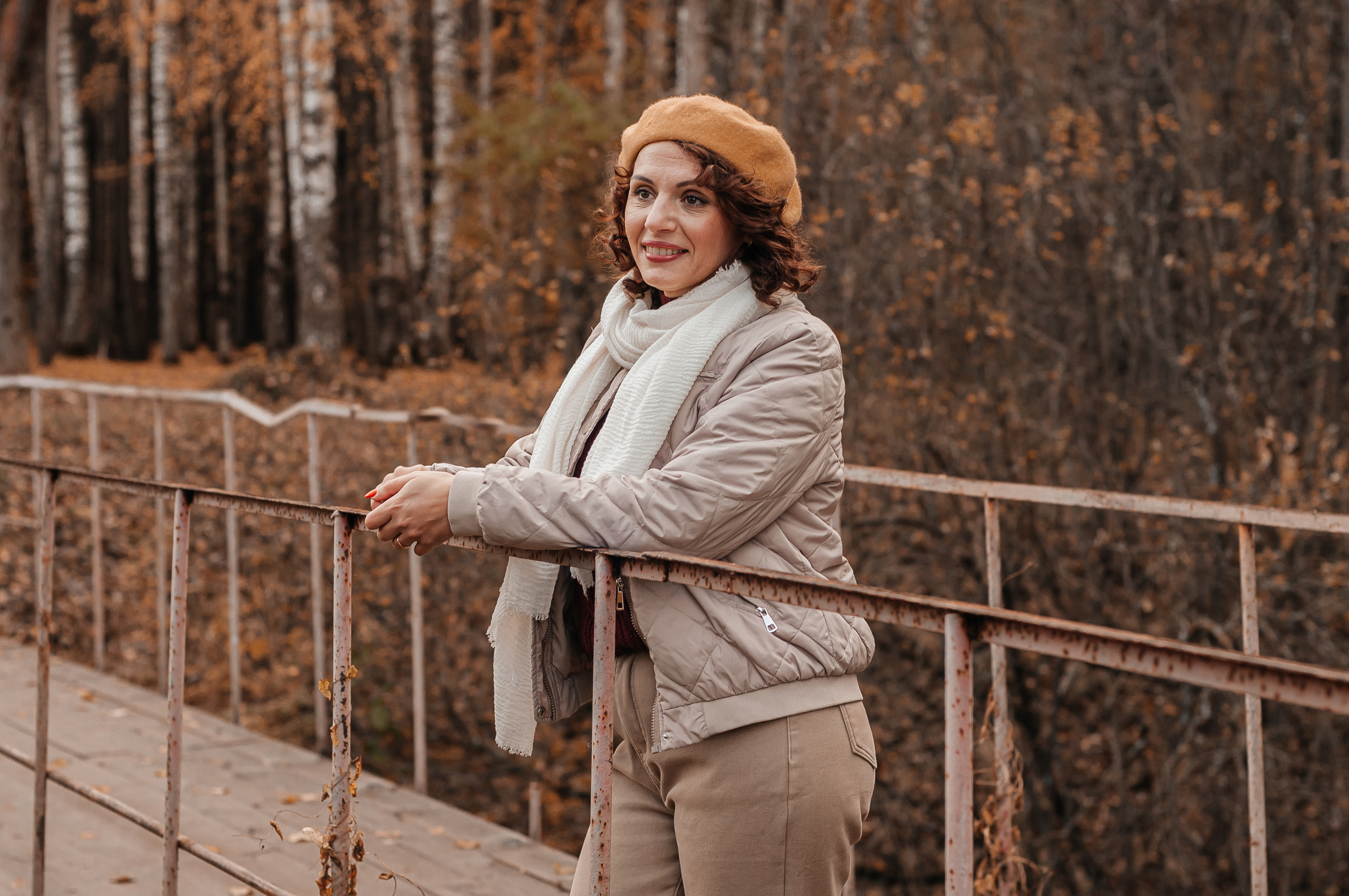 Прогулочная съёмка в золотой осени для Натальи. Свадебный и семейный фотограф г. Ярославль Савинская Анастасия