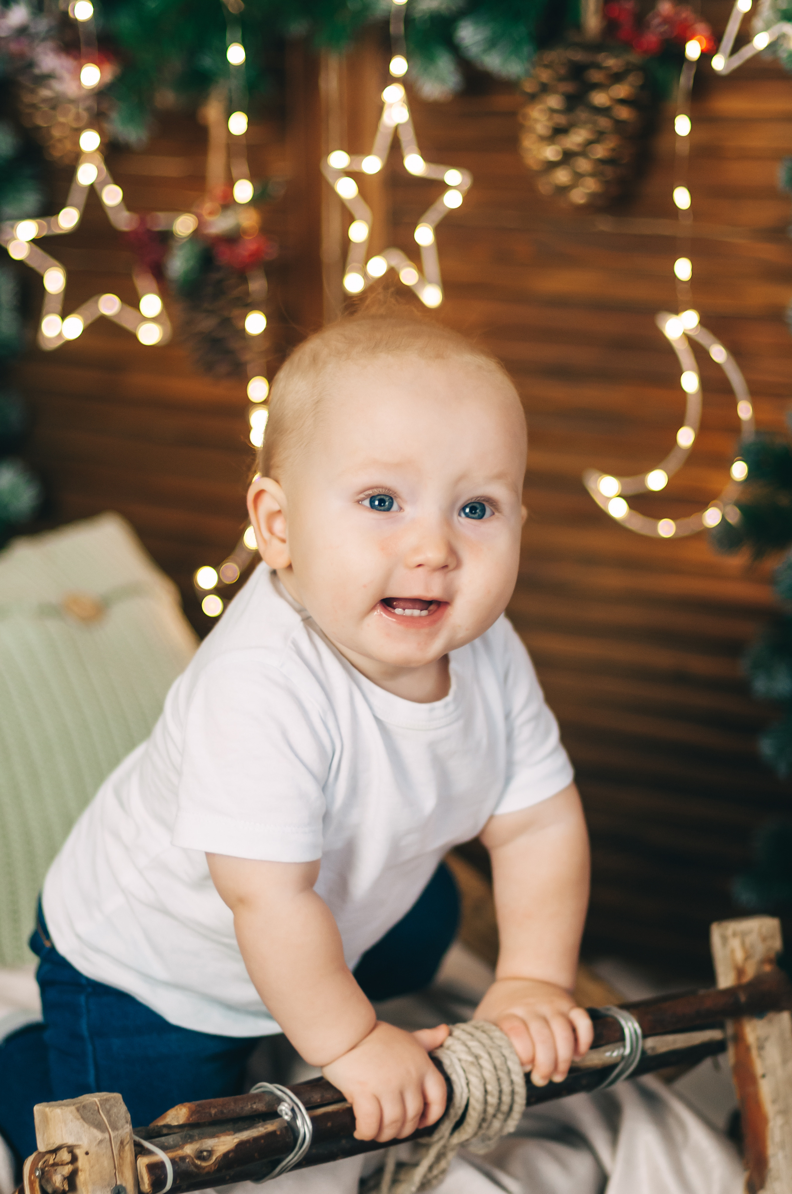 Новогодняя студийная съёмка для Алины, Влада и Матвея. Свадебный и семейный фотограф г. Ярославль Савинская Анастасия