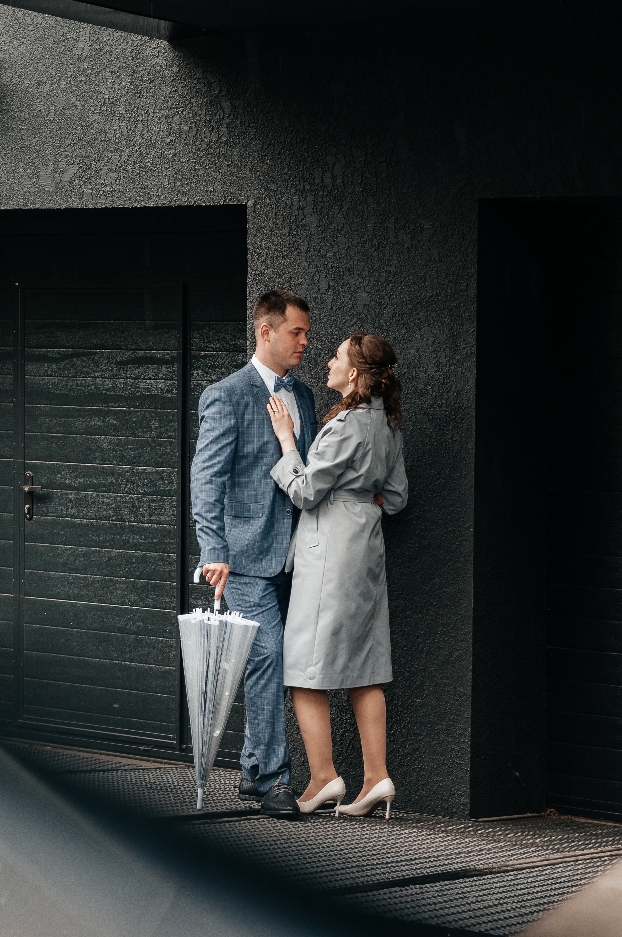 Свадебная съёмка в дождливую погоду для Марии и Дениса. Свадебный и семейный фотограф г. Ярославль Савинская Анастасия