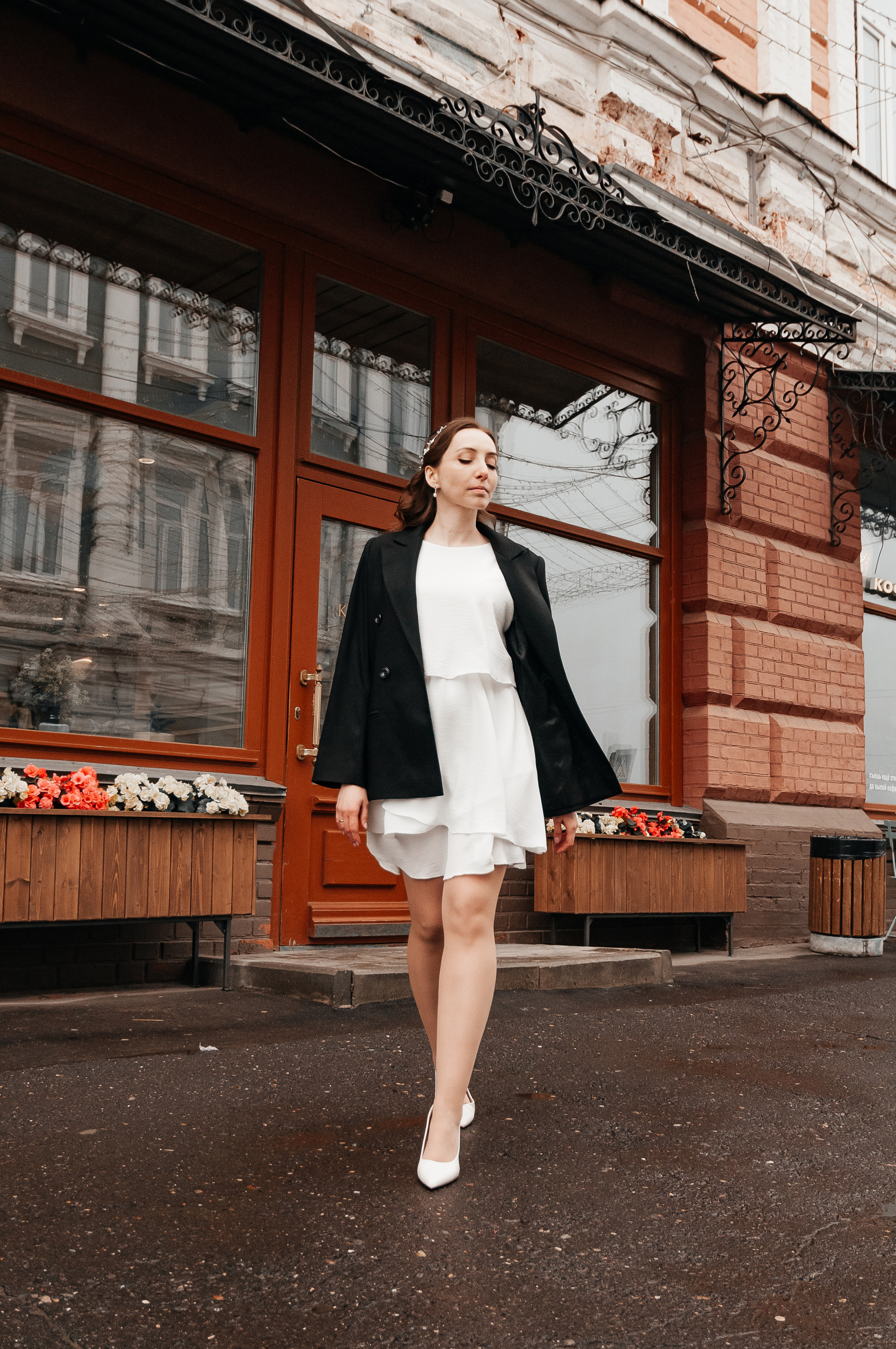 Свадебная съёмка в дождливую погоду для Марии и Дениса. Свадебный и семейный фотограф г. Ярославль Савинская Анастасия