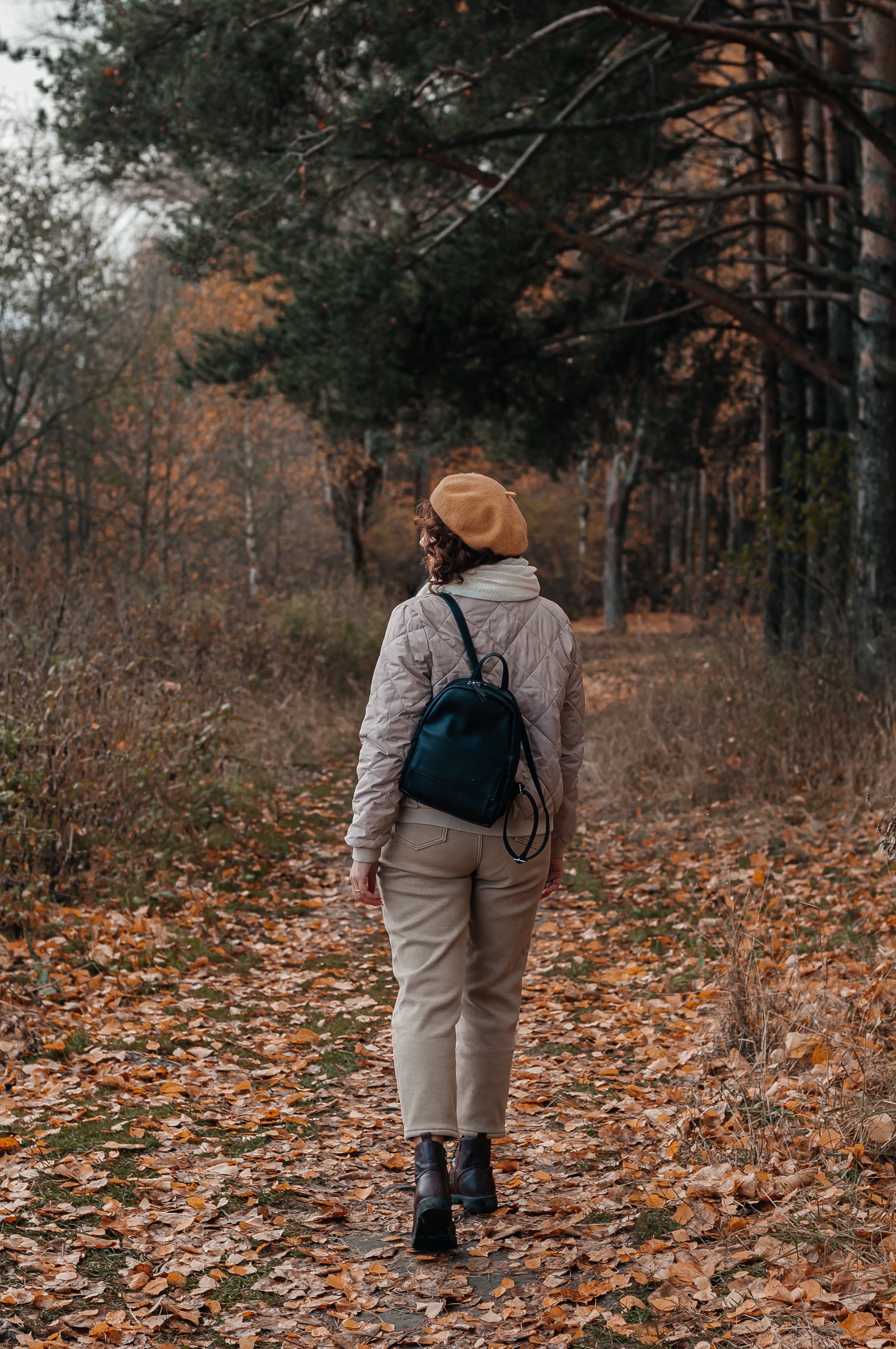 Прогулочная съёмка в золотой осени для Натальи. Свадебный и семейный фотограф г. Ярославль Савинская Анастасия