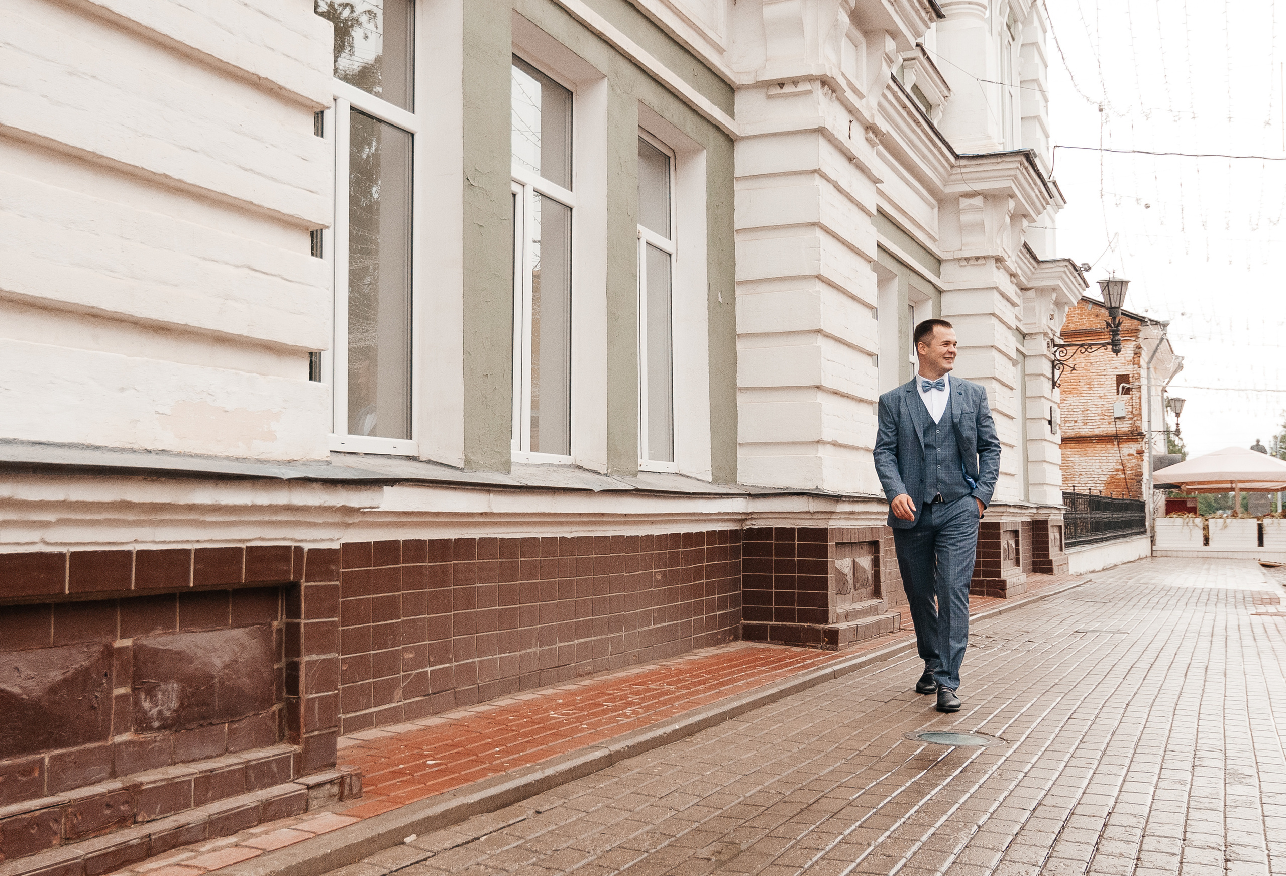 Свадебная съёмка в дождливую погоду для Марии и Дениса. Свадебный и семейный фотограф г. Ярославль Савинская Анастасия