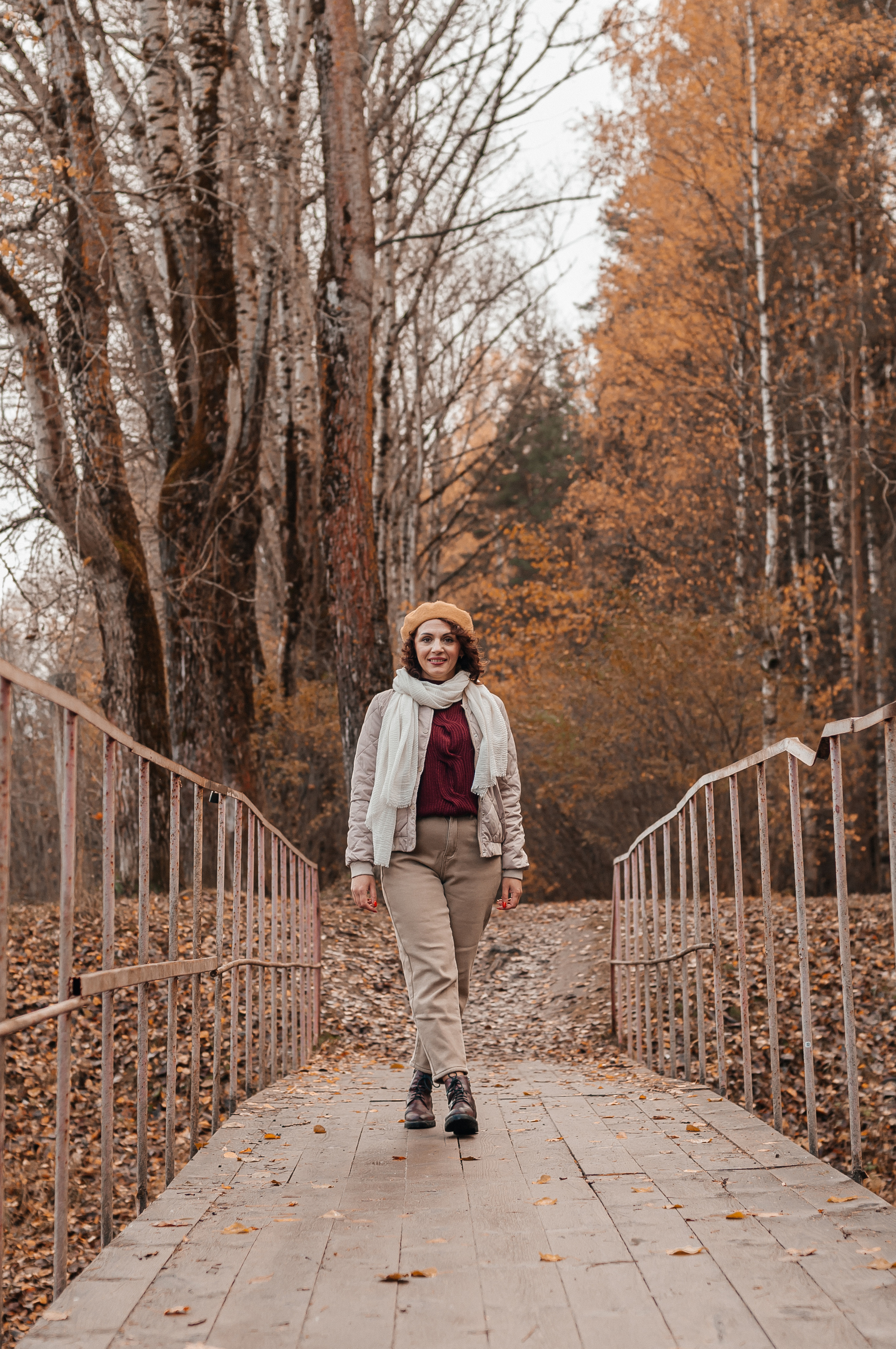 Прогулочная съёмка в золотой осени для Натальи. Свадебный и семейный фотограф г. Ярославль Савинская Анастасия