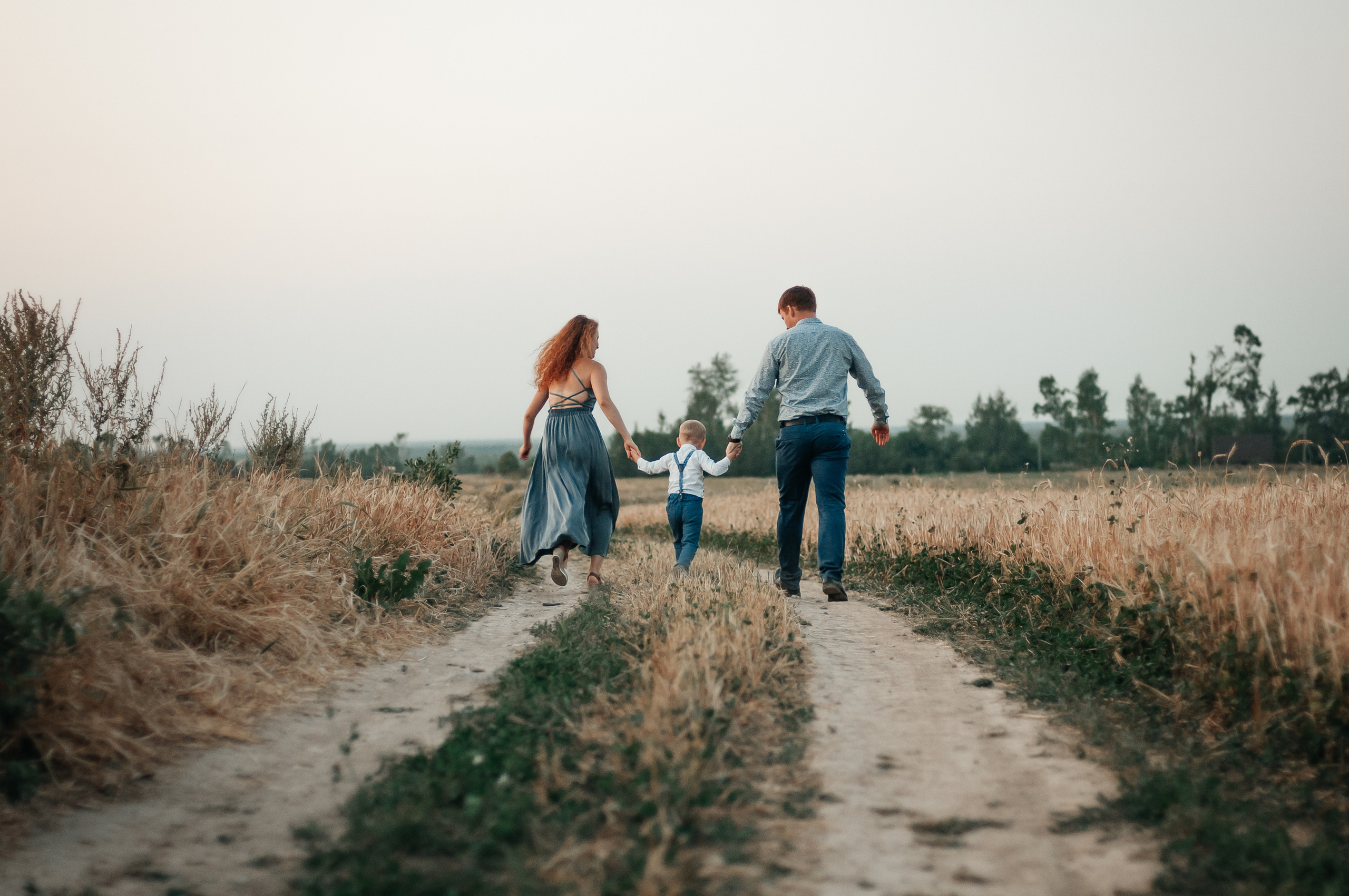 Съёмка с лошадью для Юлии, Андрея и Артёма. Свадебный и семейный фотограф г. Ярославль Савинская Анастасия