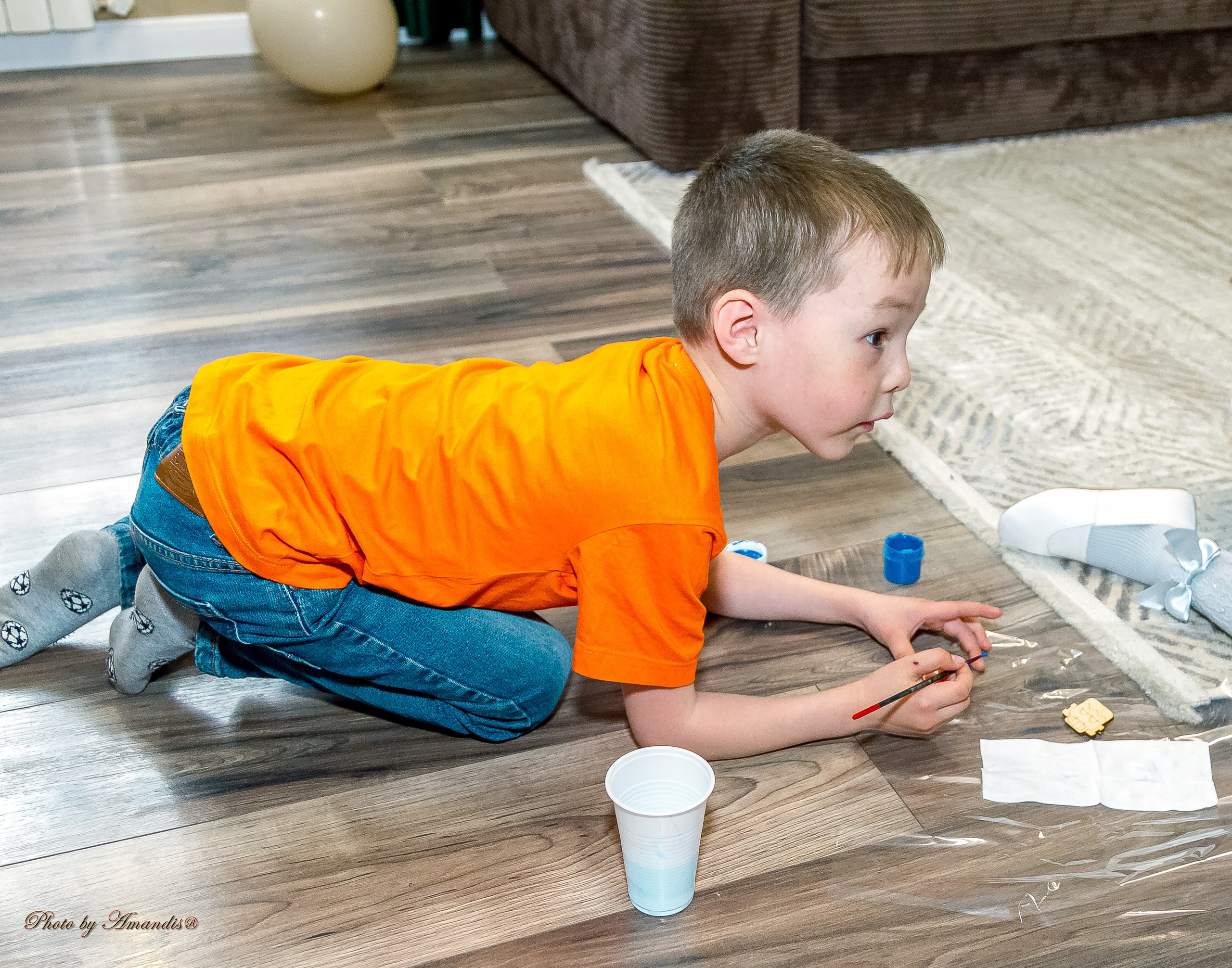 День рождения Лёвы (6 лет). Репортажная съемка в Москве и области. Анималистика