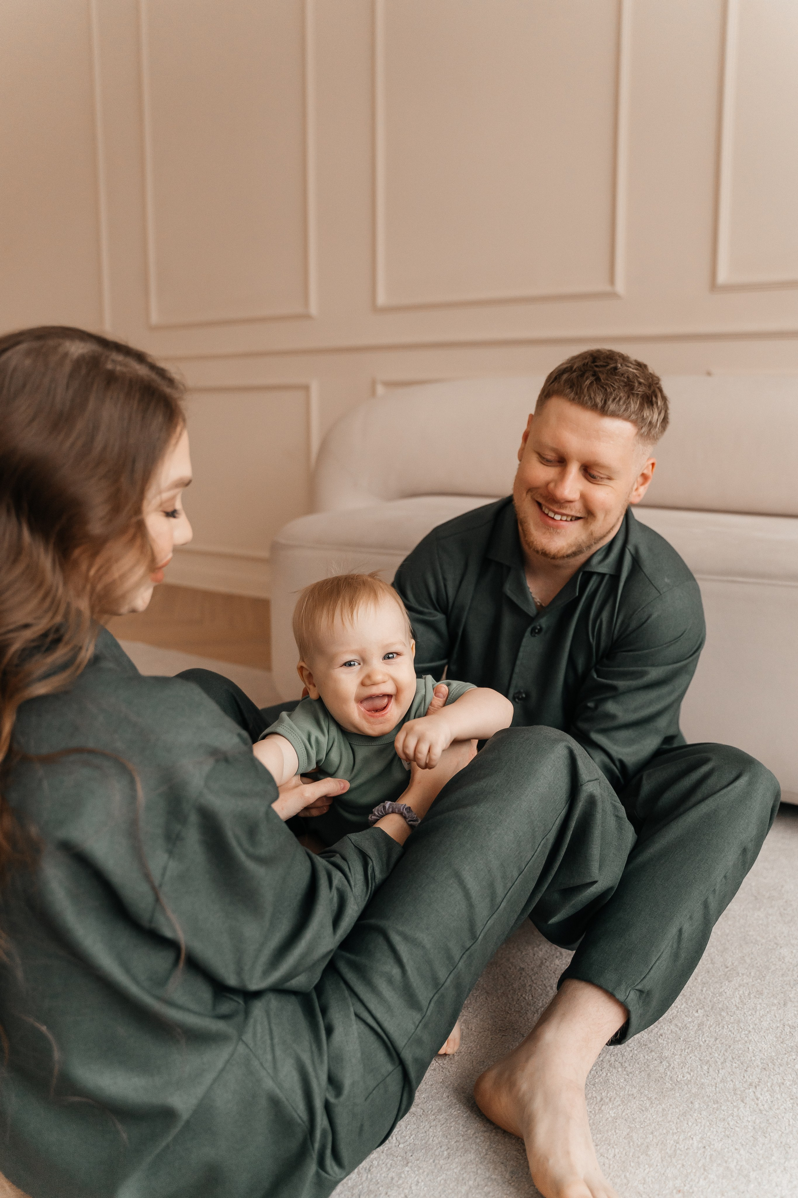 Илья, Таня и Мирон. Волик Мария