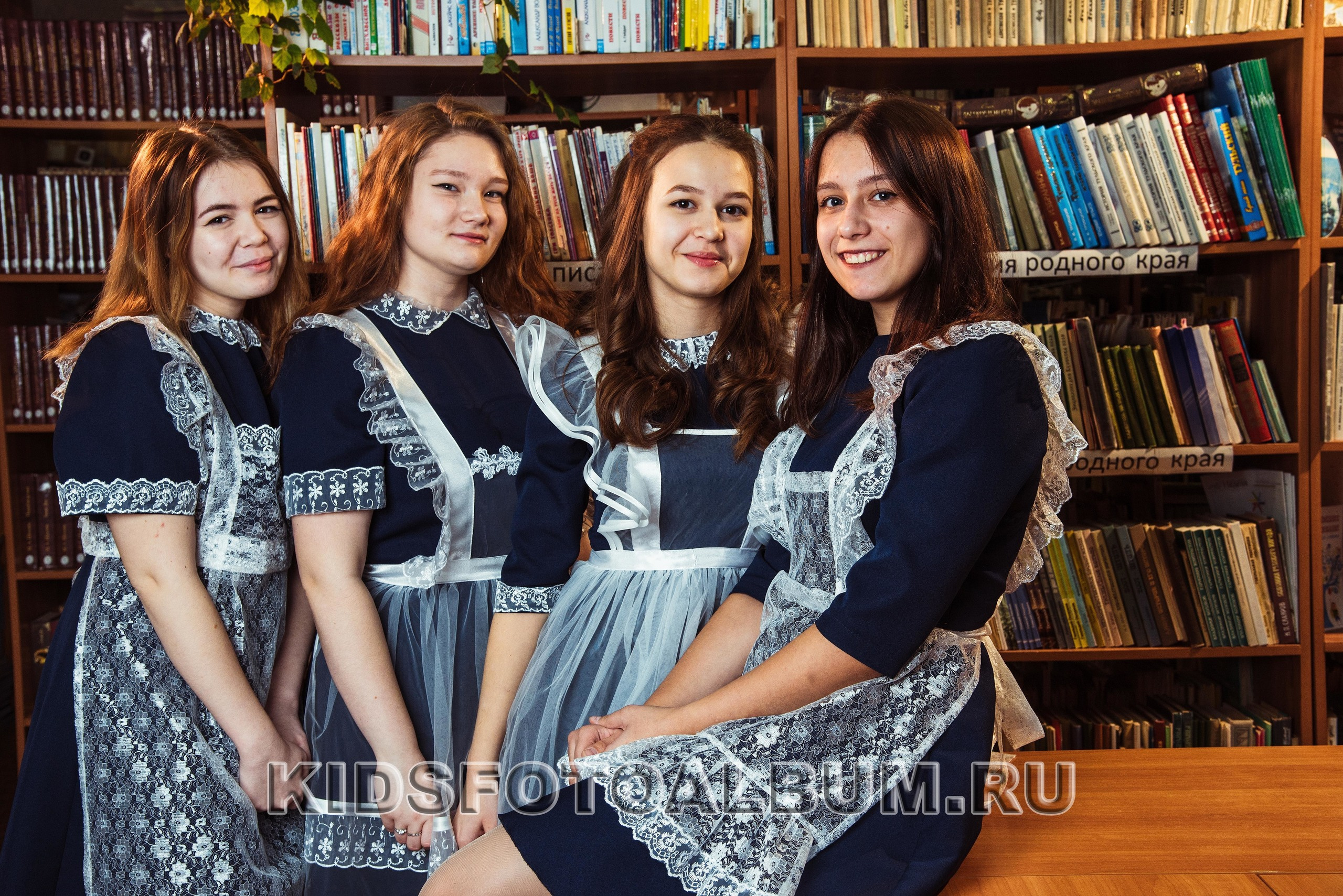 портретная фотосъёмка в библиотеке