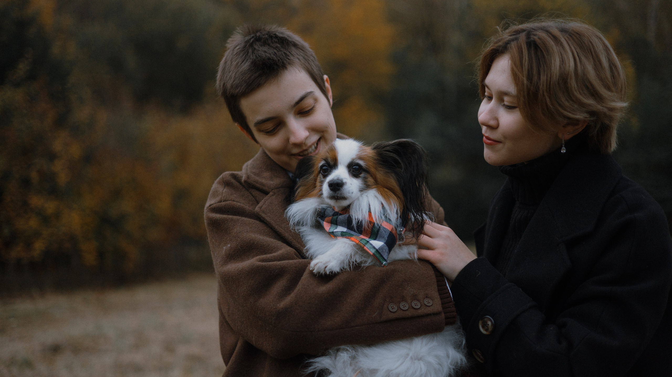 Маша, Катя, Астрид и Мася. Фотограф-анималист Богданова Полина