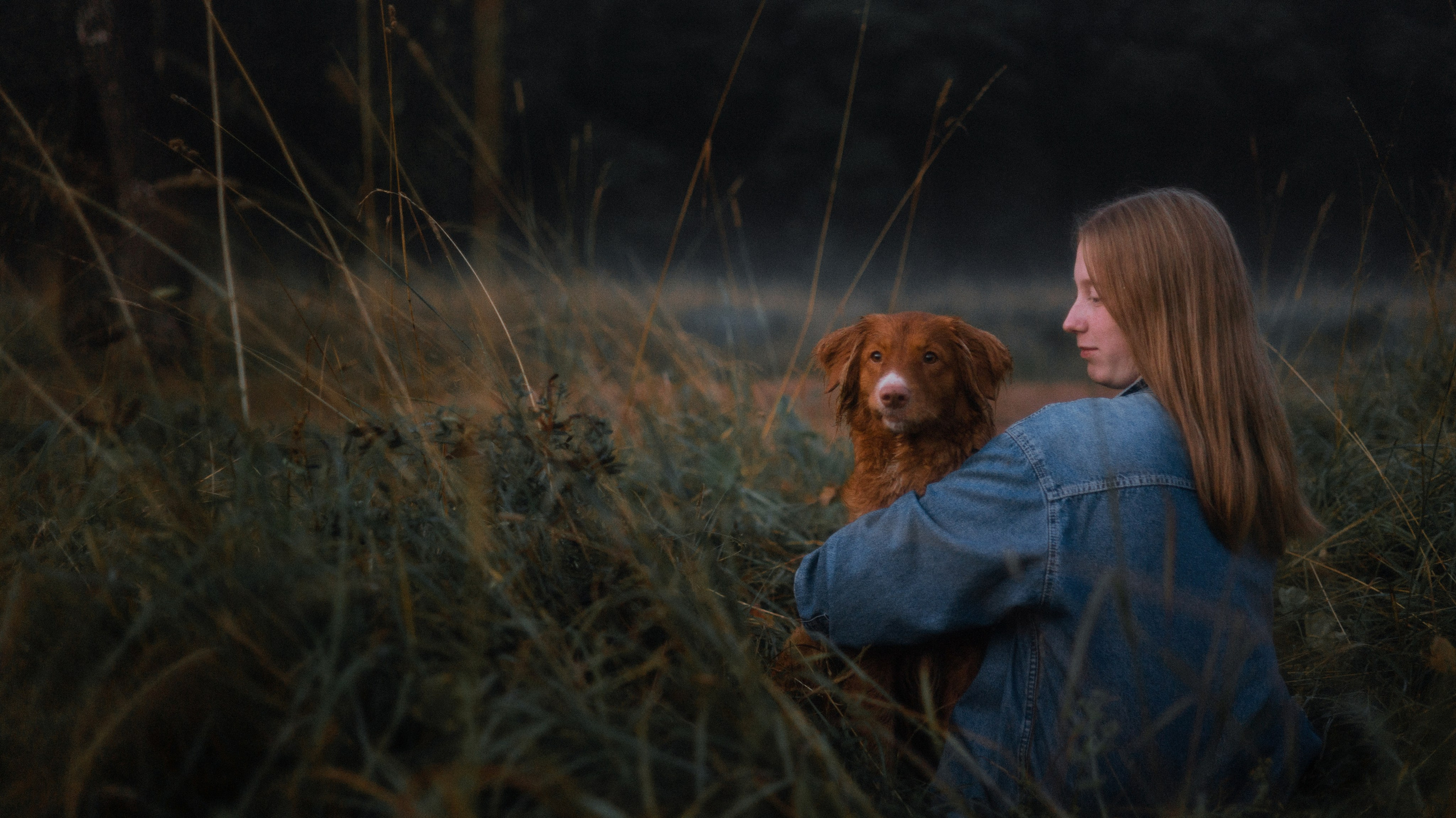 Ксюша и Мэди. Фотограф-анималист Богданова Полина