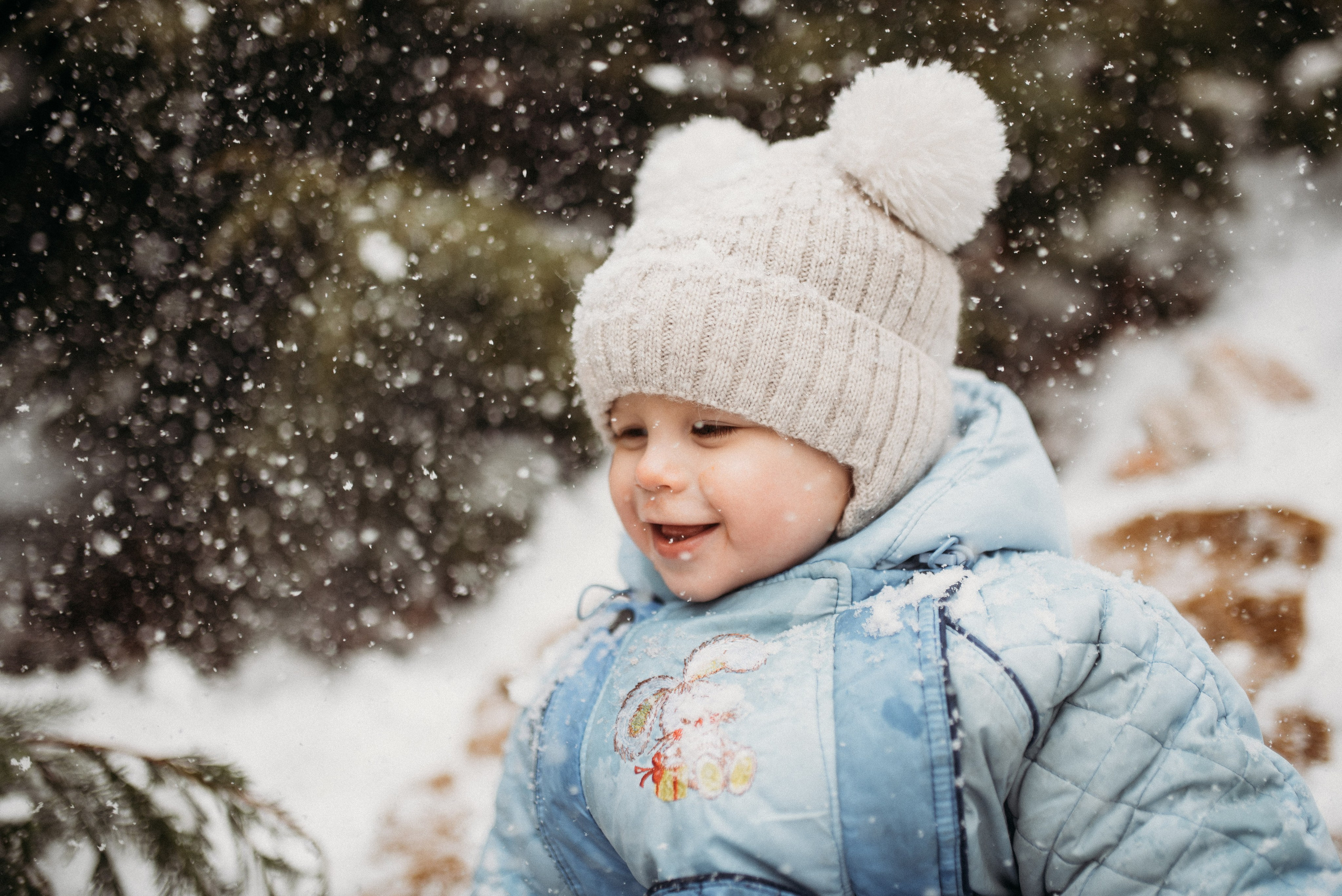 Серёжа и снег ❄️. Фотограф в Сочи — Маргарита Поганова
