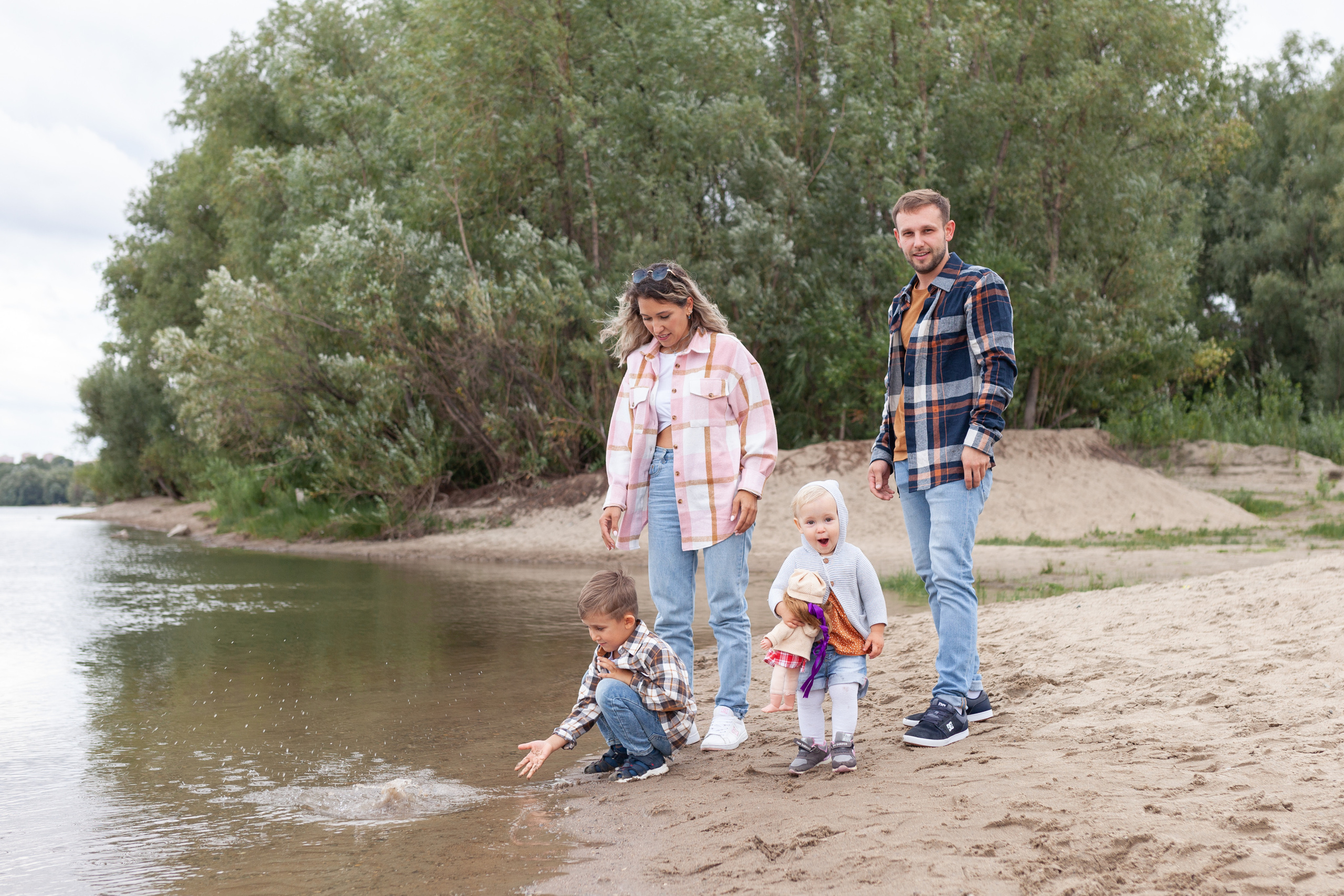 Семейная фотосесия. Семейный и женский фотограф, стильный репортаж в г. Новосибирск