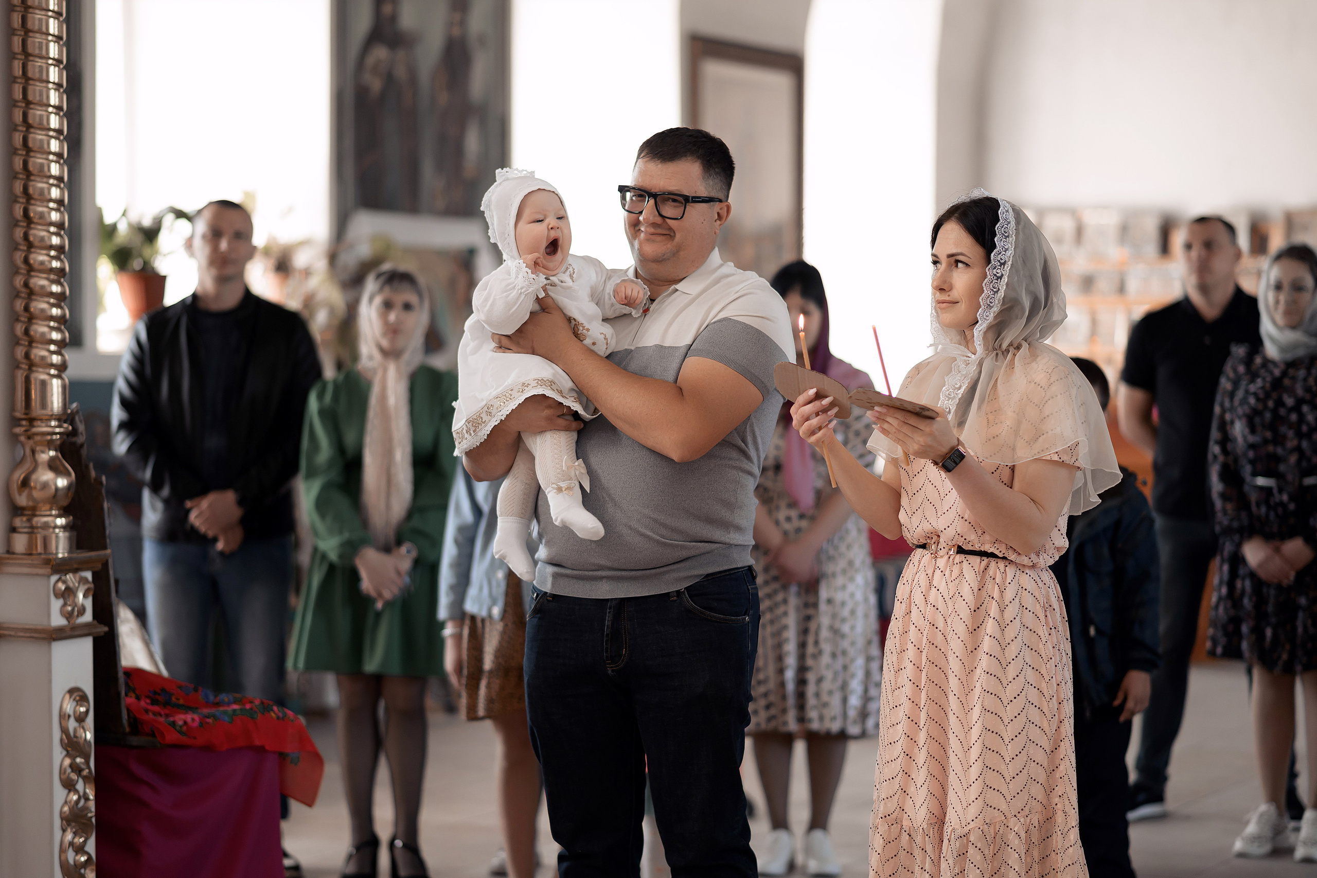 Крещение Екатнрины. Свадебный фотограф Белгород Валуйки Старый Оскол Воронеж