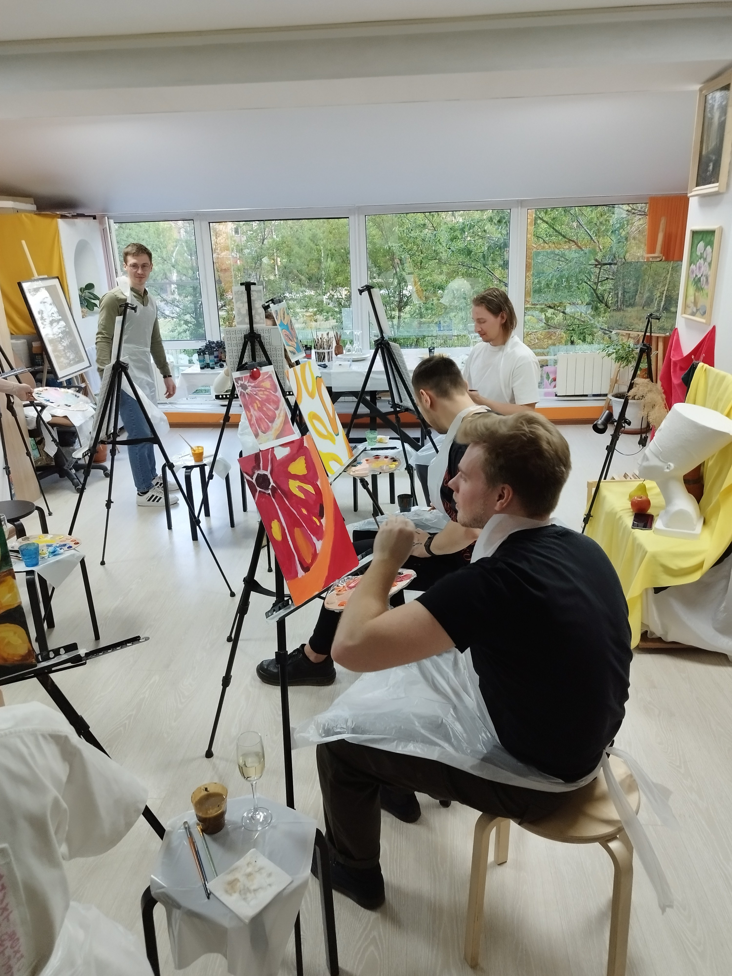 Арт-вечеринки. Арт-вечеринки и мастер-классы в Москве для взрослых и детей