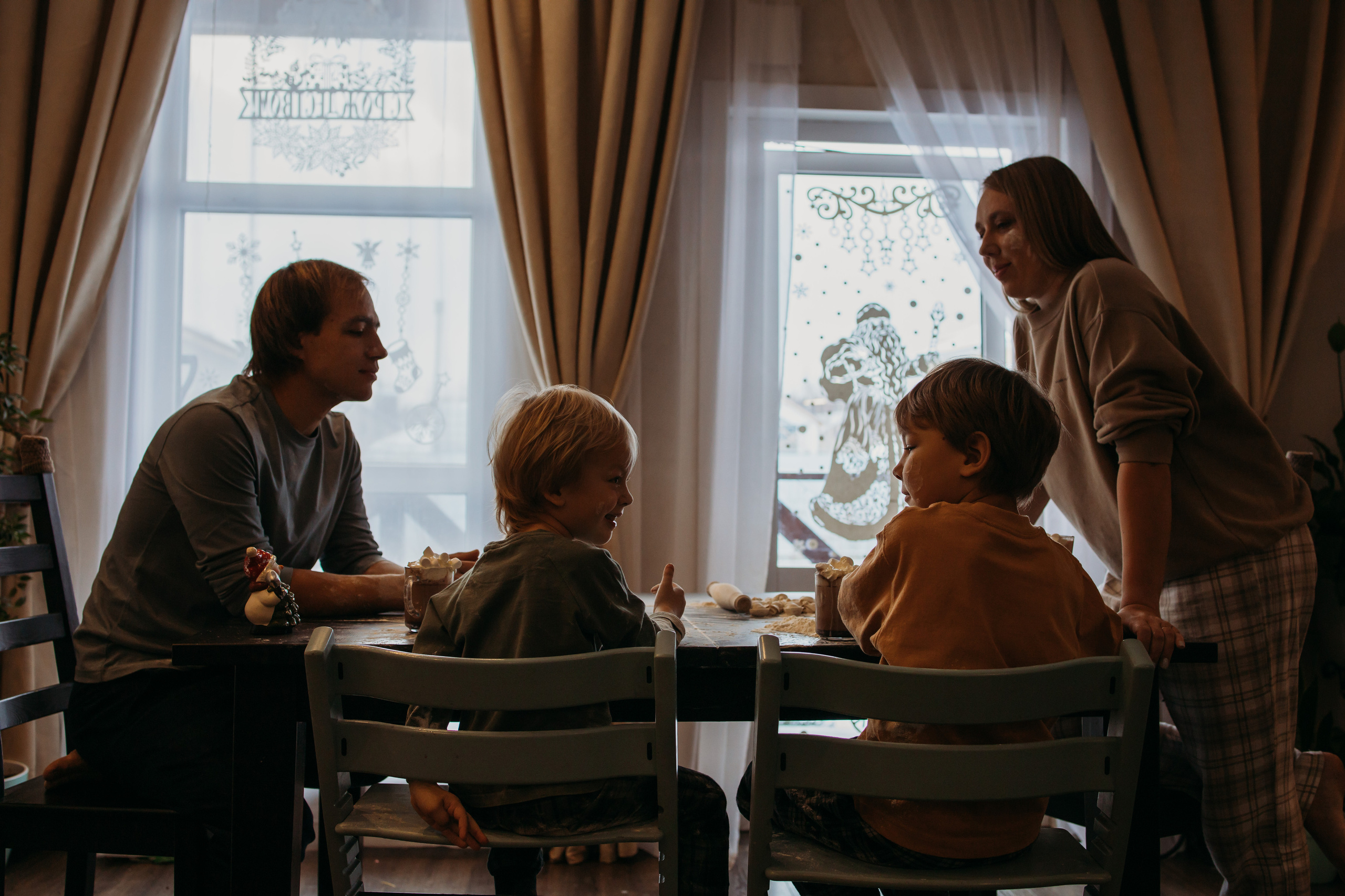 Домашняя новогодняя съемка. Фотограф Людмила Смирнова. Фотокниги. Косулино. Екатеринбург