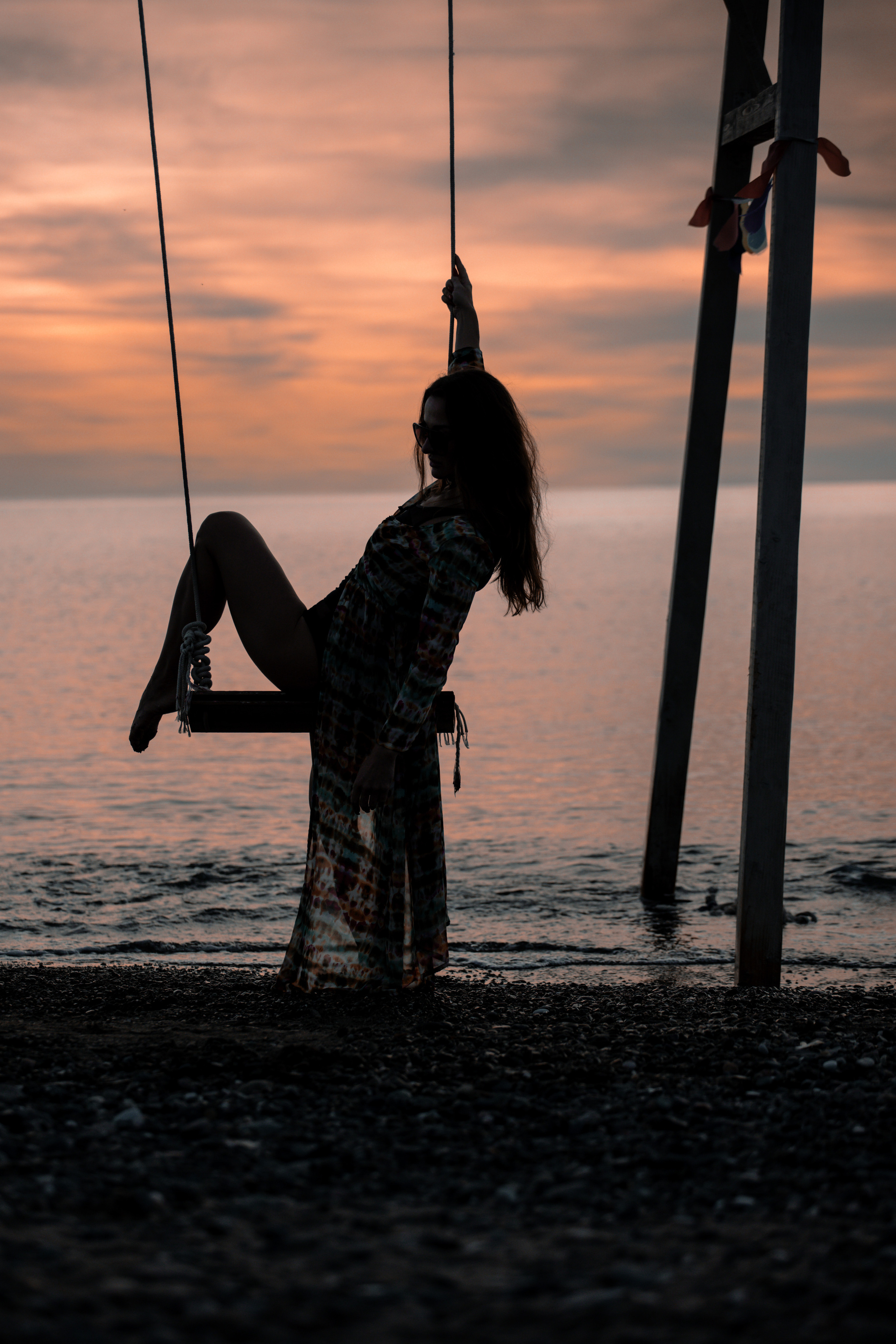 Sunset on the beach. Photographer in Saint-Petersburg and Moscow Max Spector