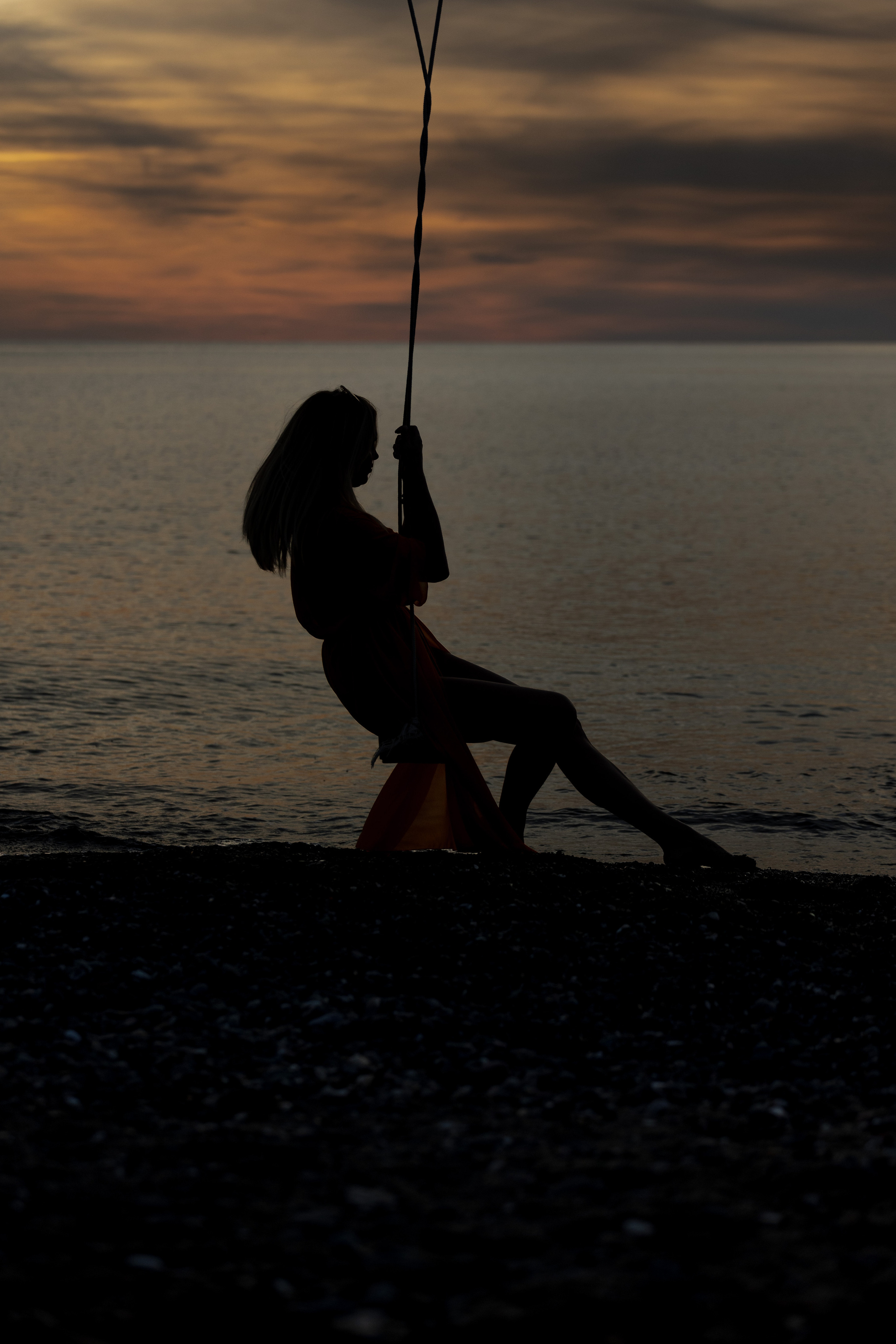 Sunset on the beach. Photographer in Saint-Petersburg and Moscow Max Spector