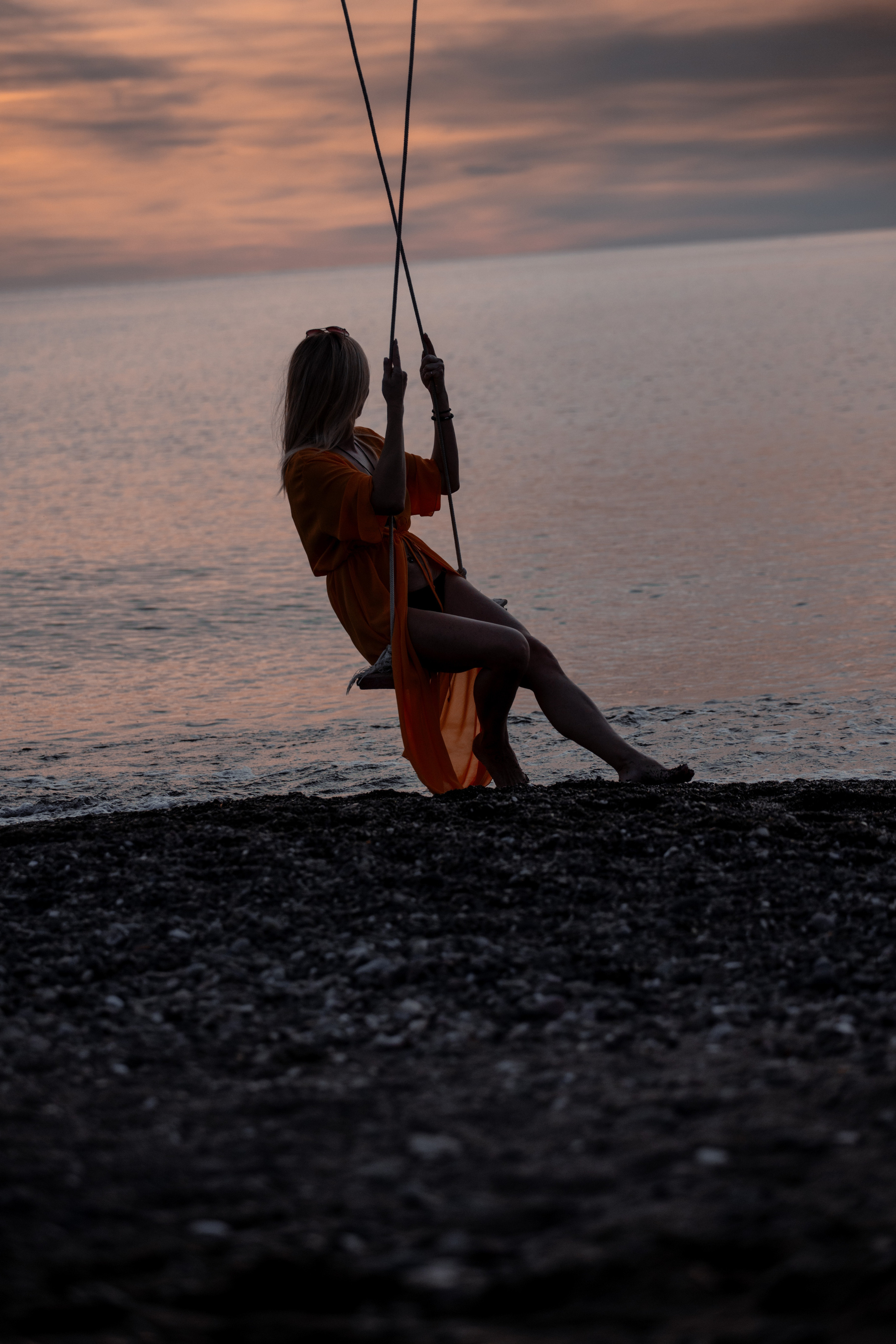 Sunset on the beach. Photographer in Saint-Petersburg and Moscow Max Spector