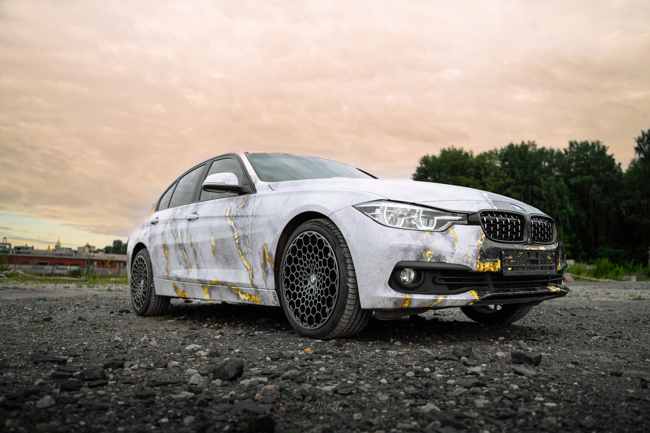 BMW 3-series. Автомобильный фотограф и видеограф в Санкт-Петербурге I 2golukov prod