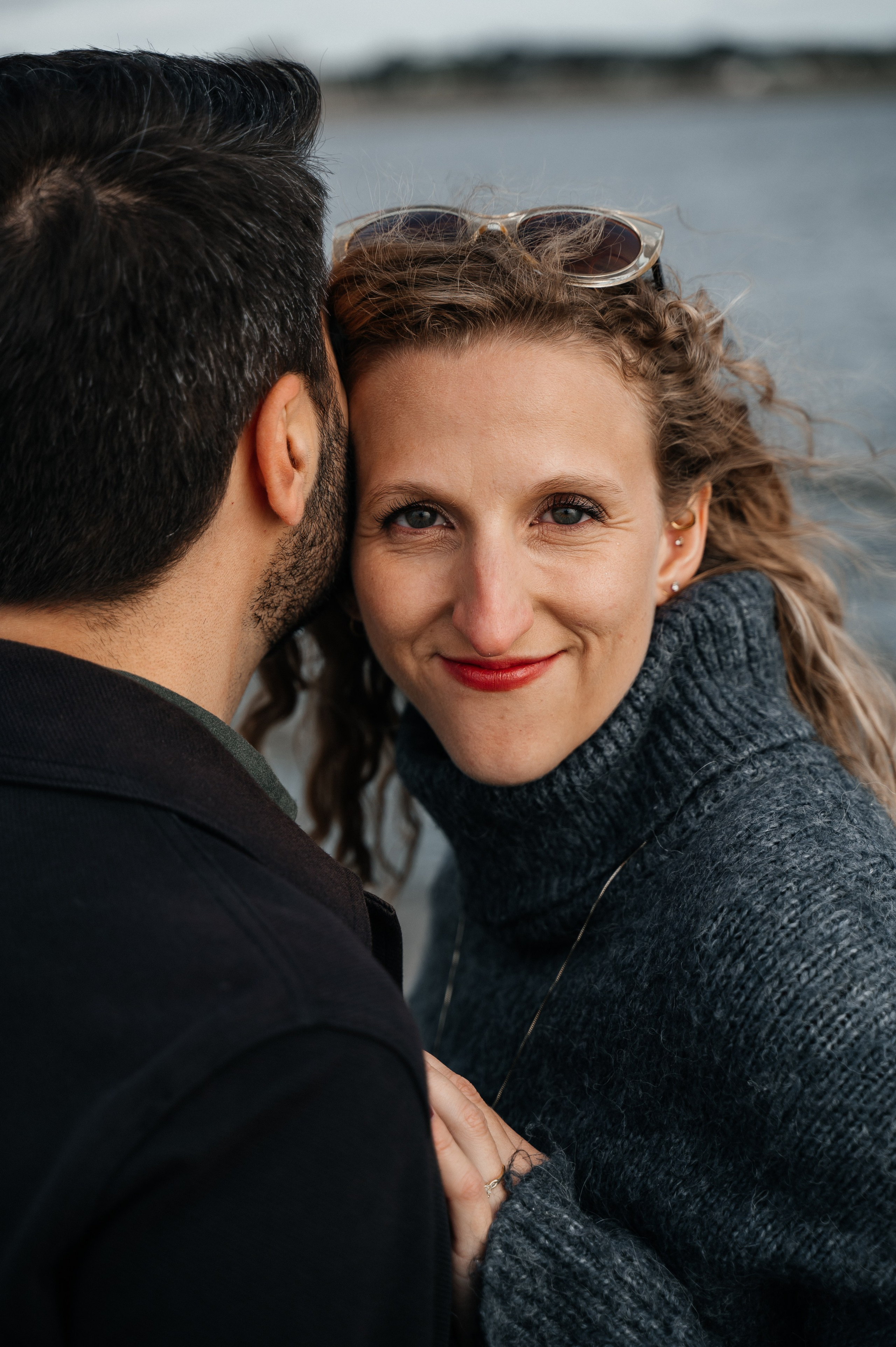 Parfotografering på Skrea strand | Fotograf i Falkenberg. Bröllops- och familjefotograf i Halmstad | Valentina
