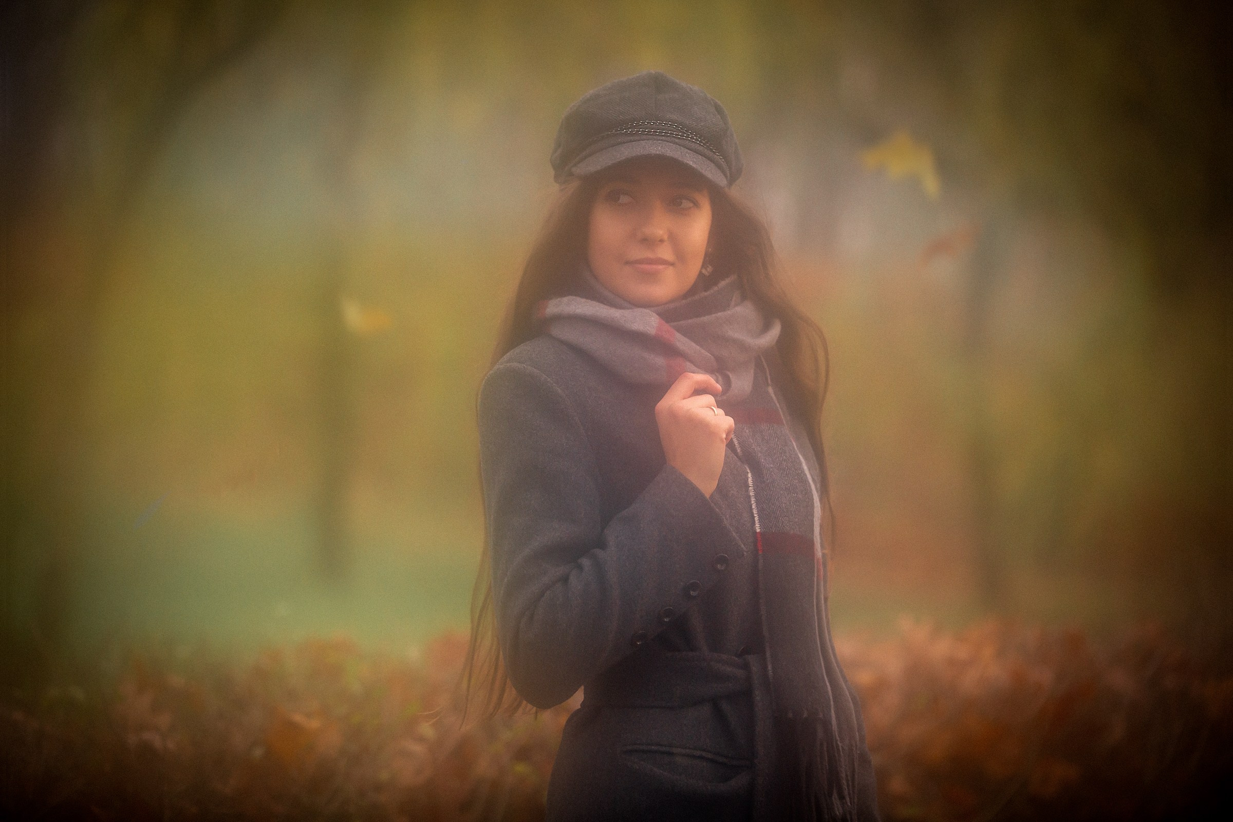 Осенняя фотосессия с девушкой в Барановичах. Свадебный фотограф в Барановичах Вячеслав Шах-Гусейнов, фотошкола