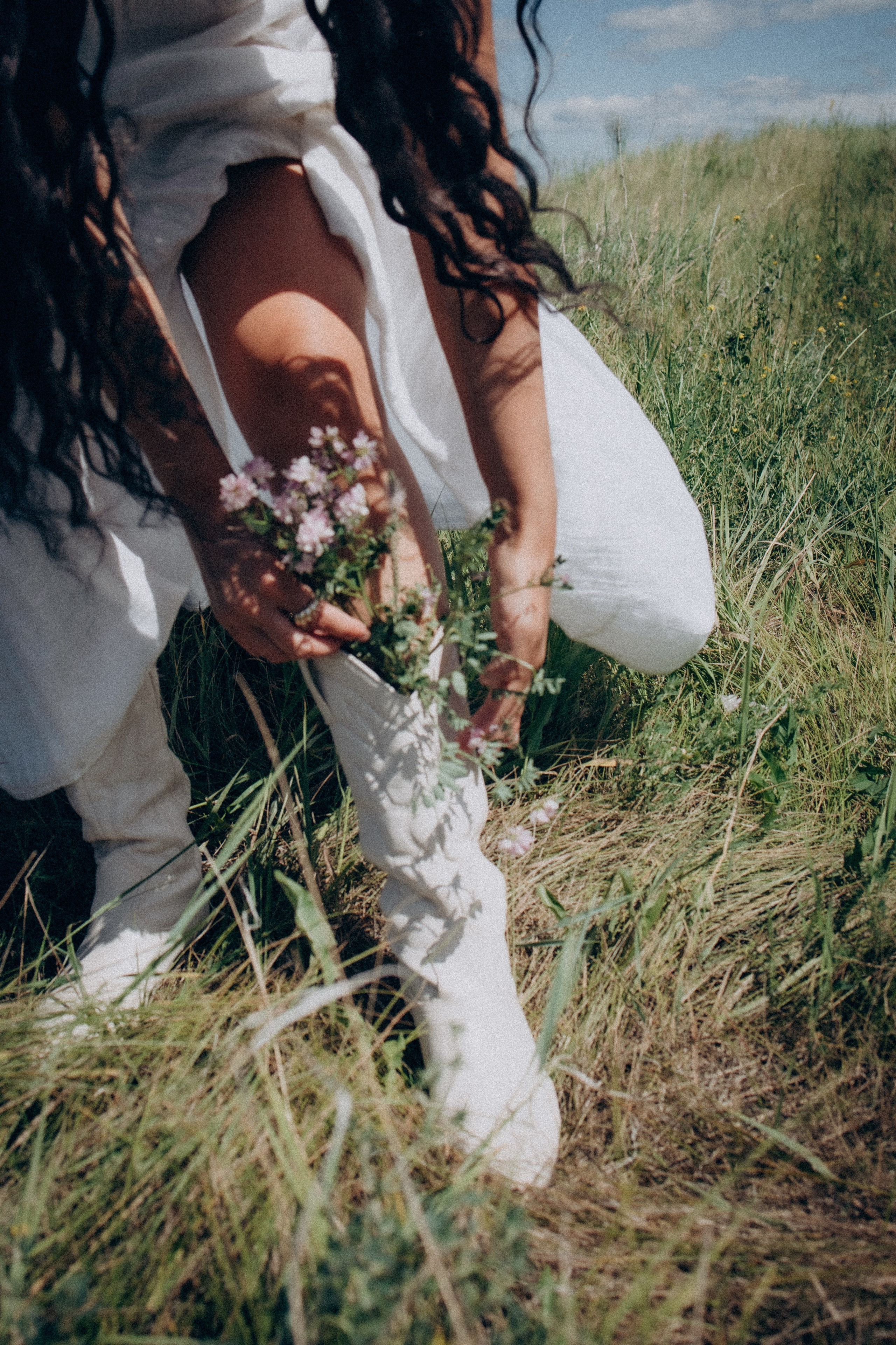 Александра в поле. Фотограф в Санкт-Петербурге Светлана Арестова