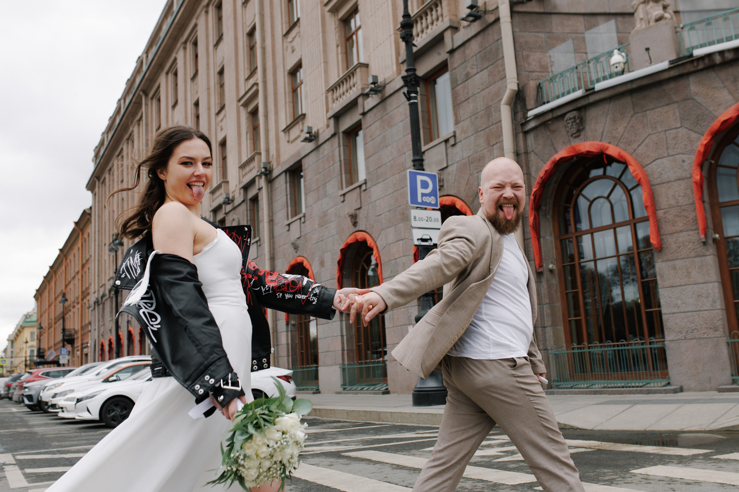 Два образа на этих снимках. Свадебный фотограф СПБ