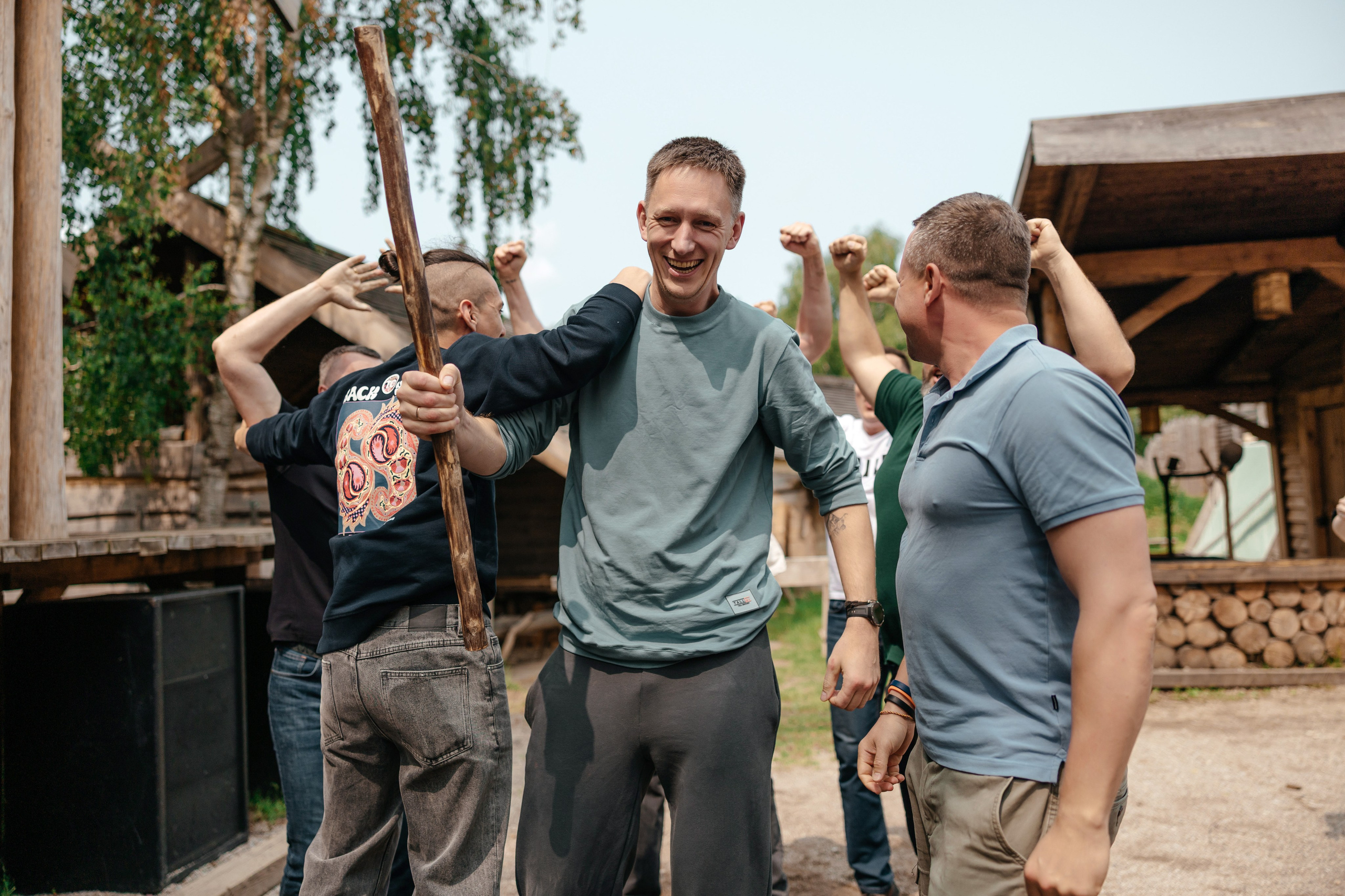 Корпоратив в деревне викингов