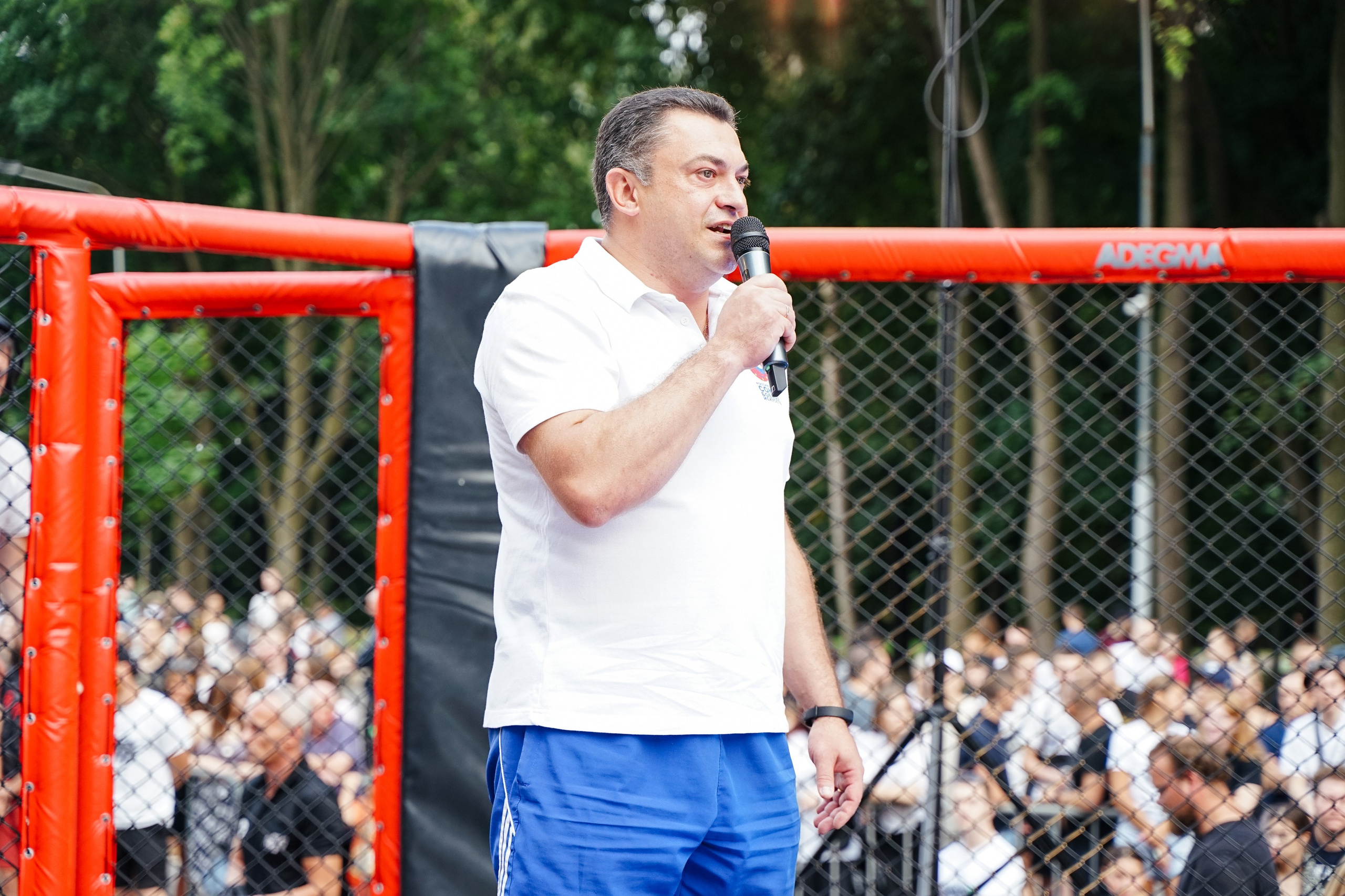 Вечер боев в ЦПКиО. Фотограф Надежда Погребняк | Рязань | Москва