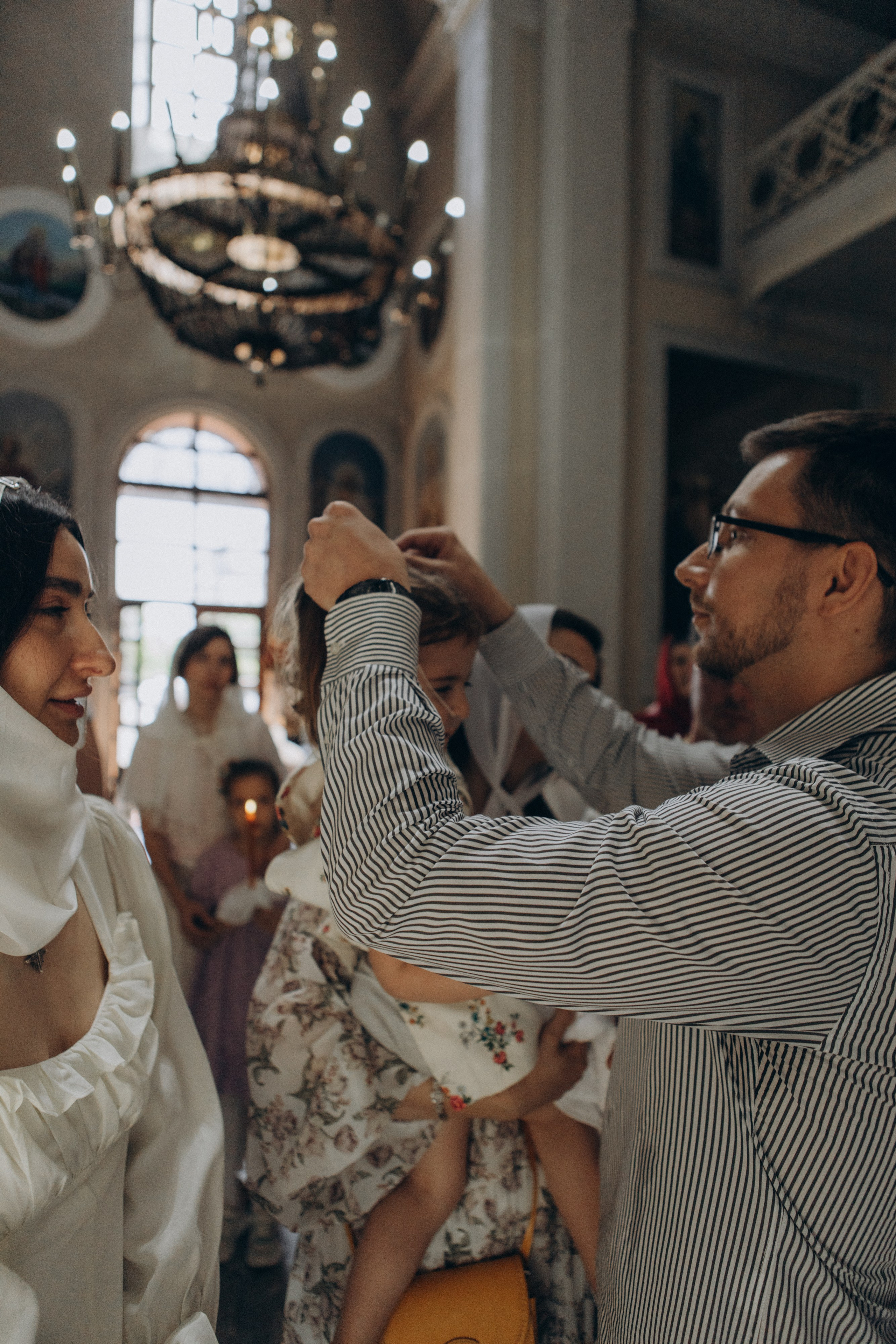 Крещение Томы. Семейный фотограф и фотограф на роды в Ростове-на-Дону Мухина Виктория