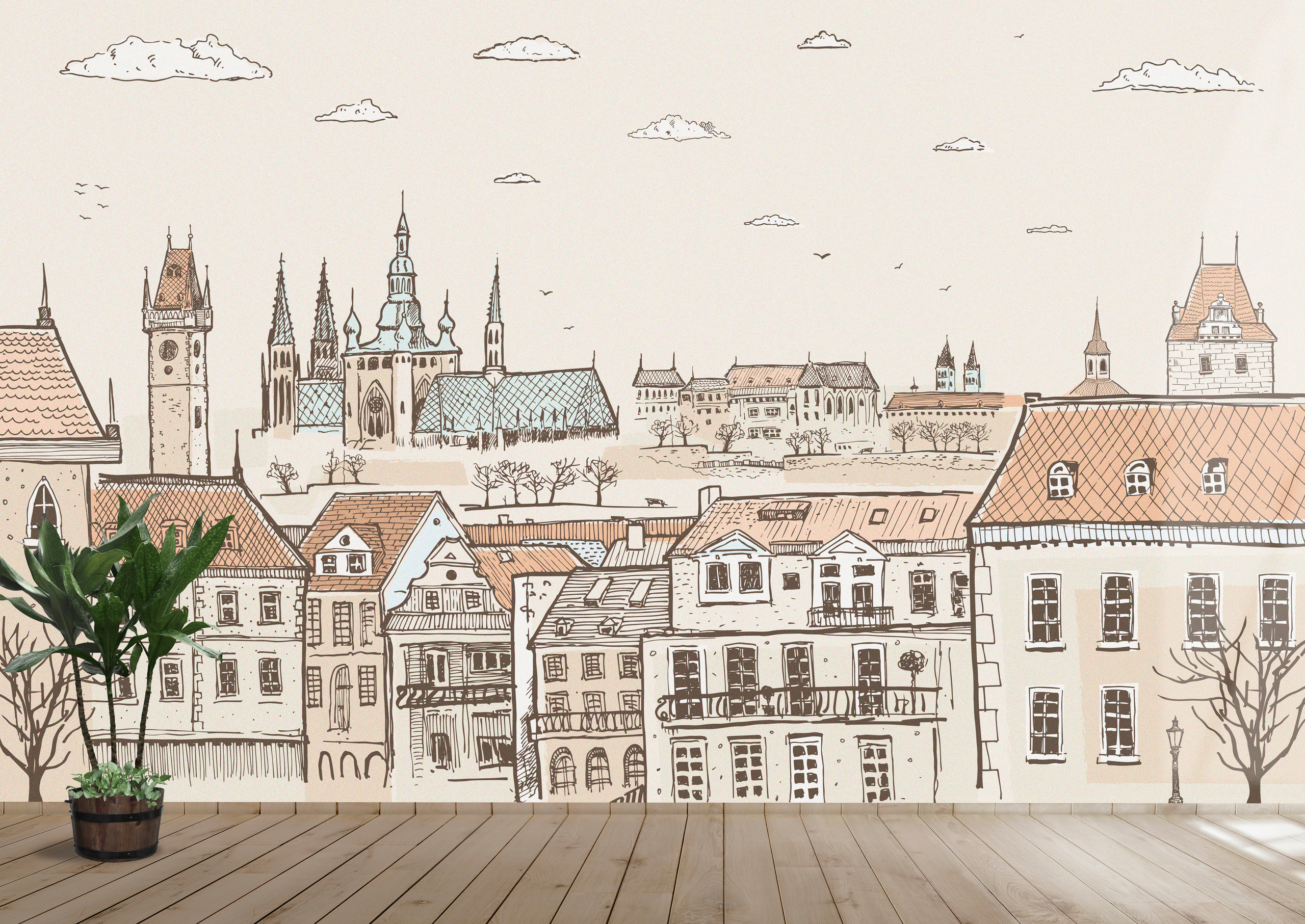 Interior. Design. Графический дизайнер и иллюстратор Айрат Давлетшин