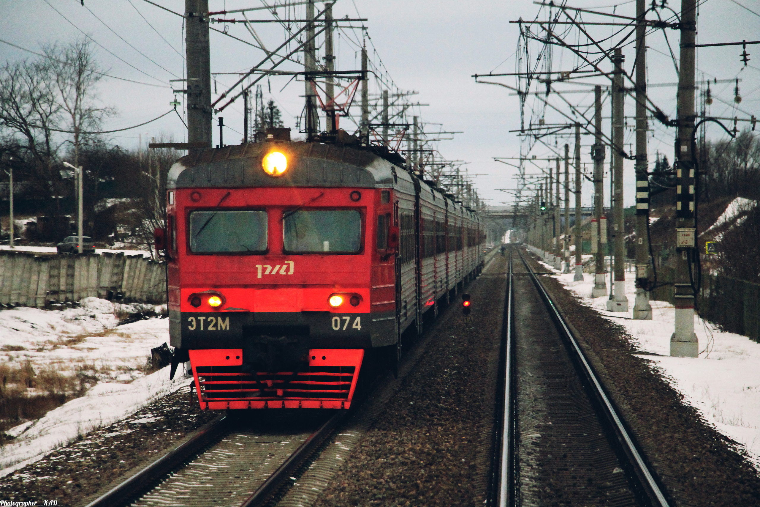 Железная дорога. Photographer K.A.D