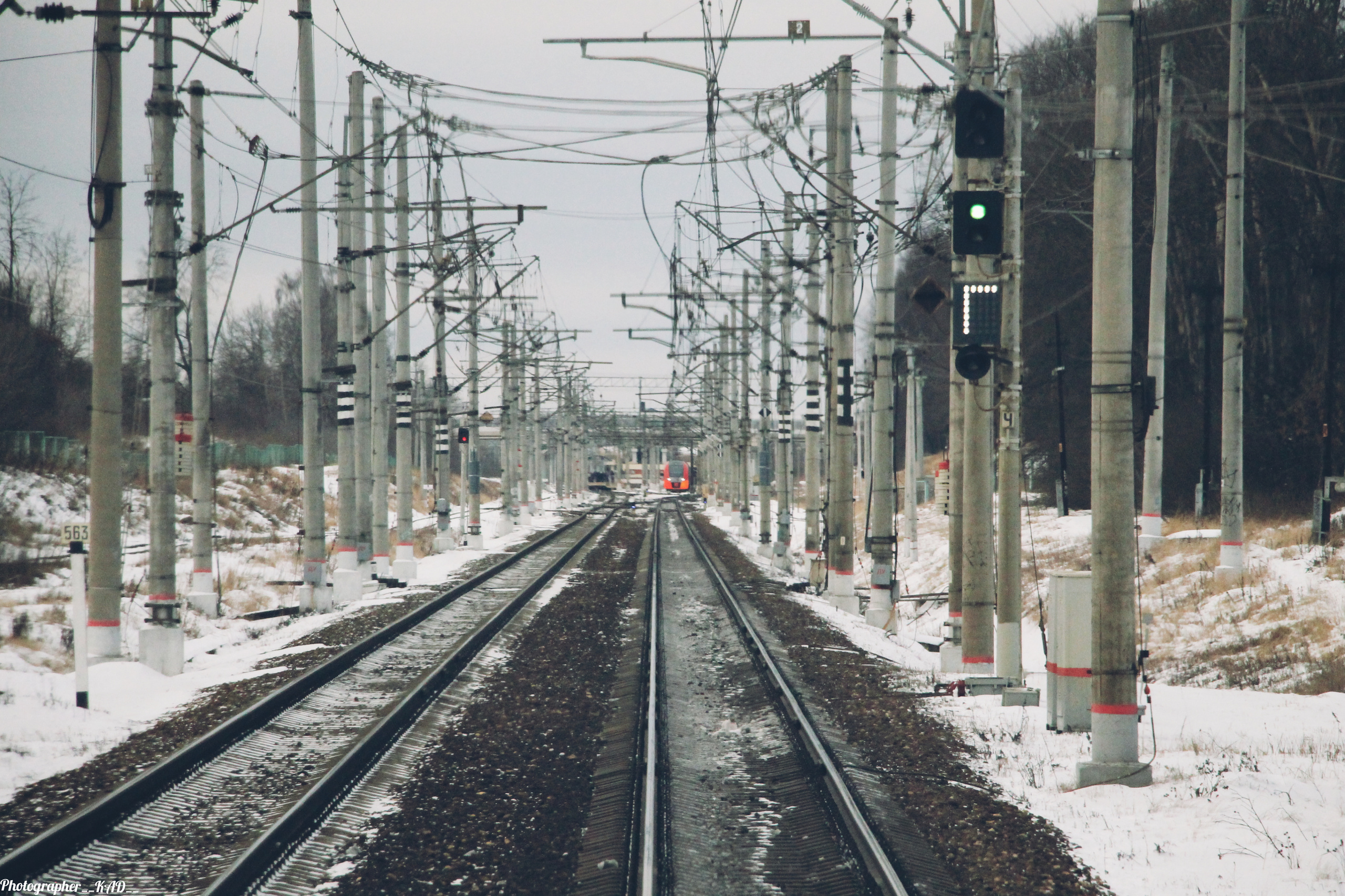Железная дорога. Photographer K.A.D