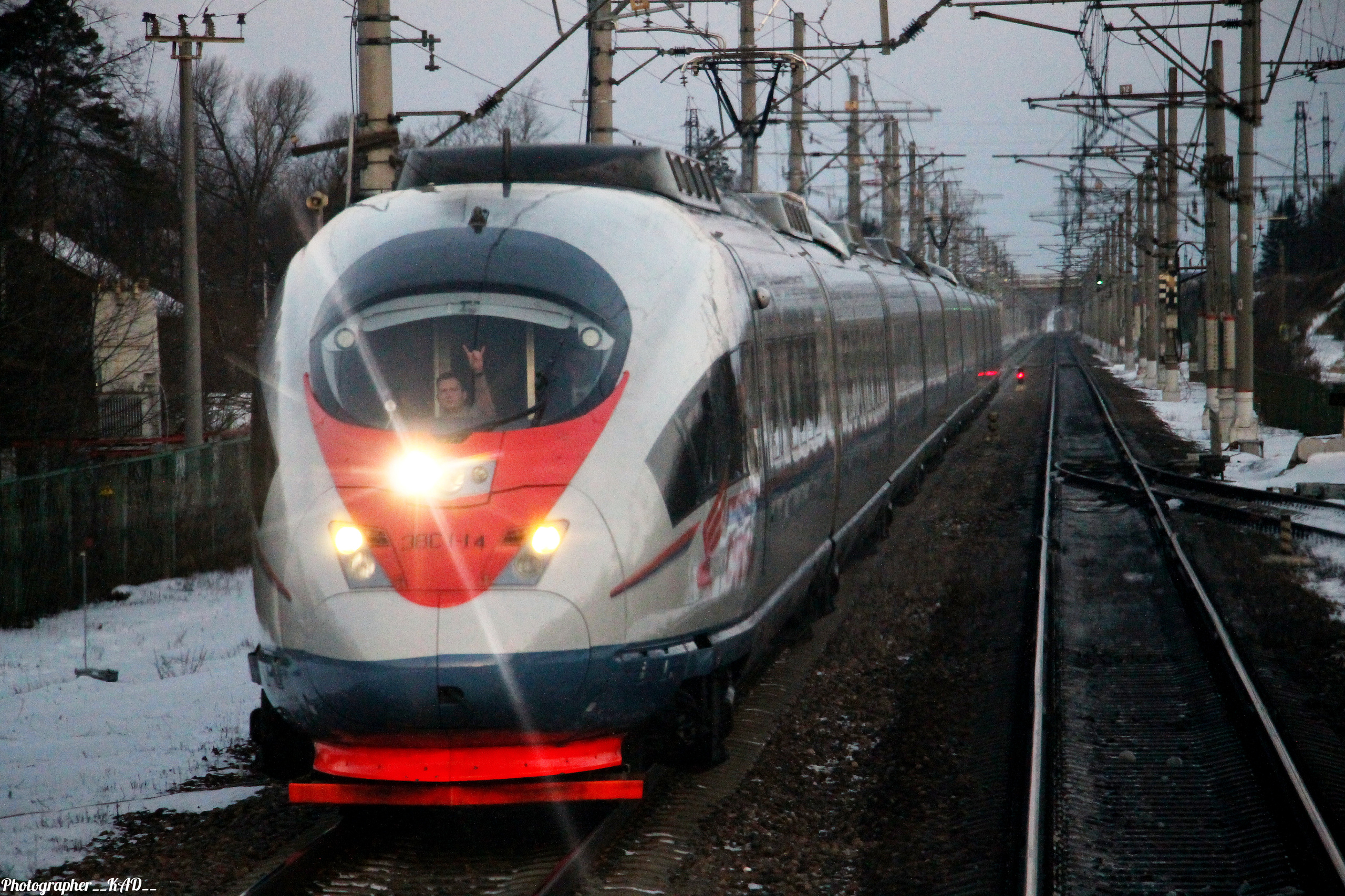 Железная дорога. Photographer K.A.D