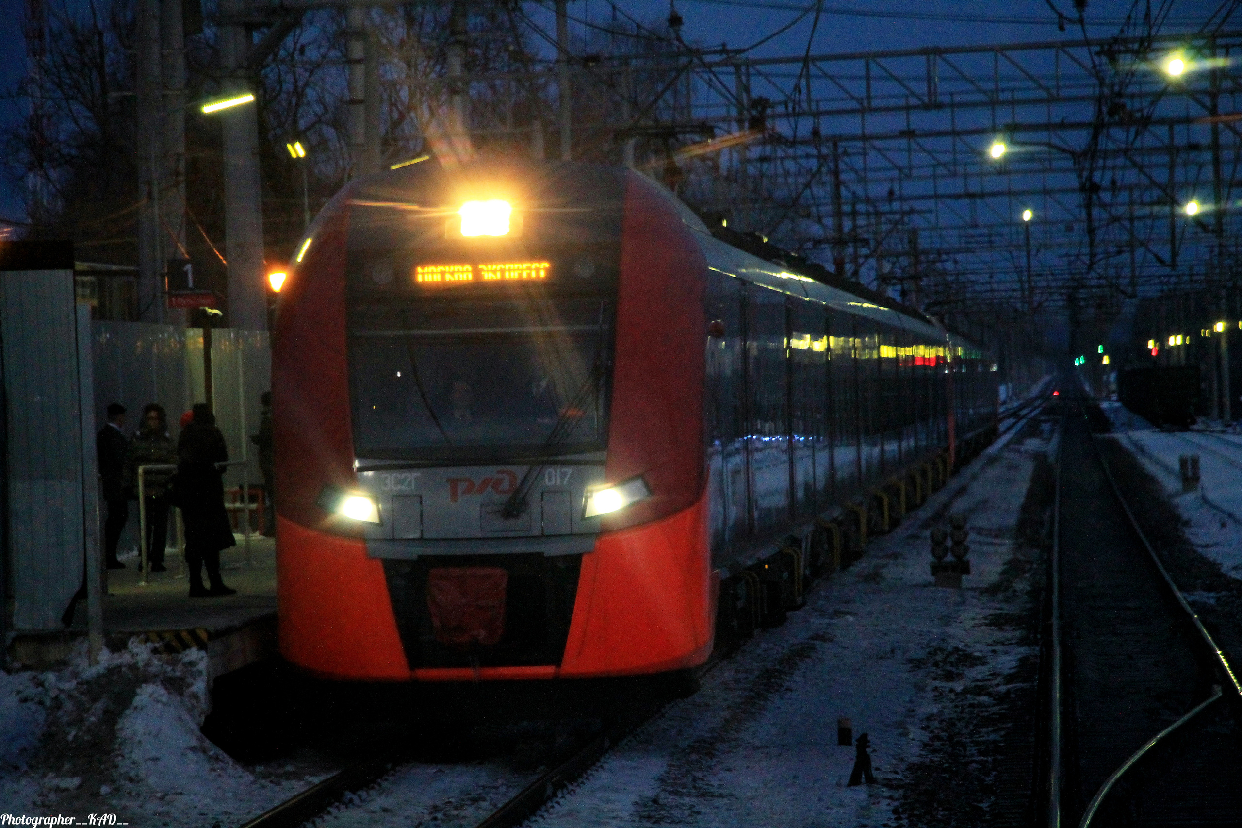 Железная дорога. Photographer K.A.D