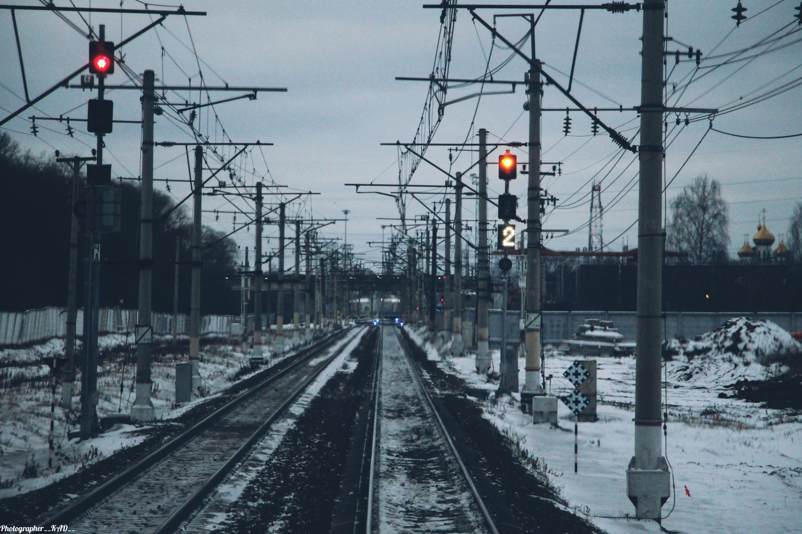 Железная дорога. Photographer K.A.D