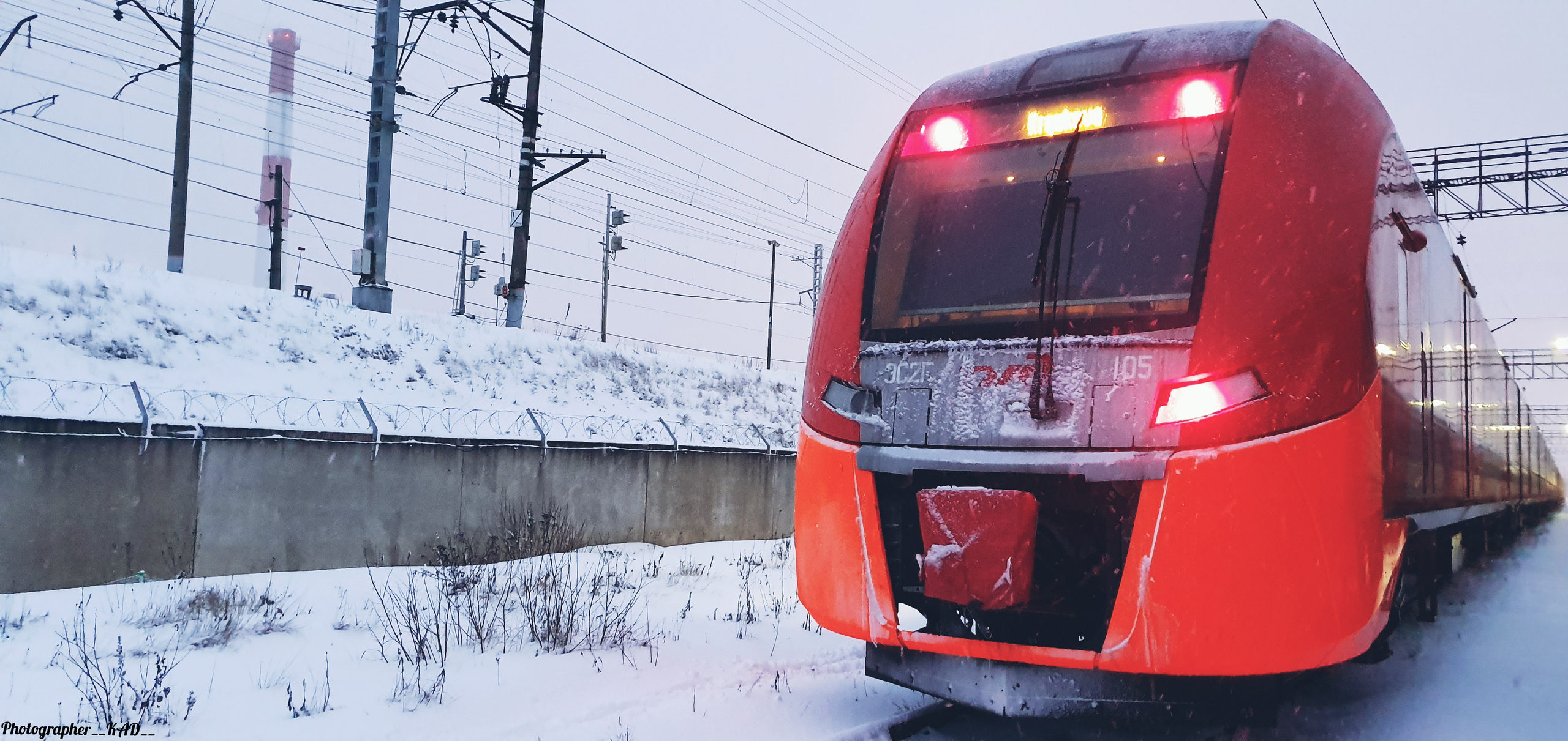 Железная дорога. Photographer K.A.D