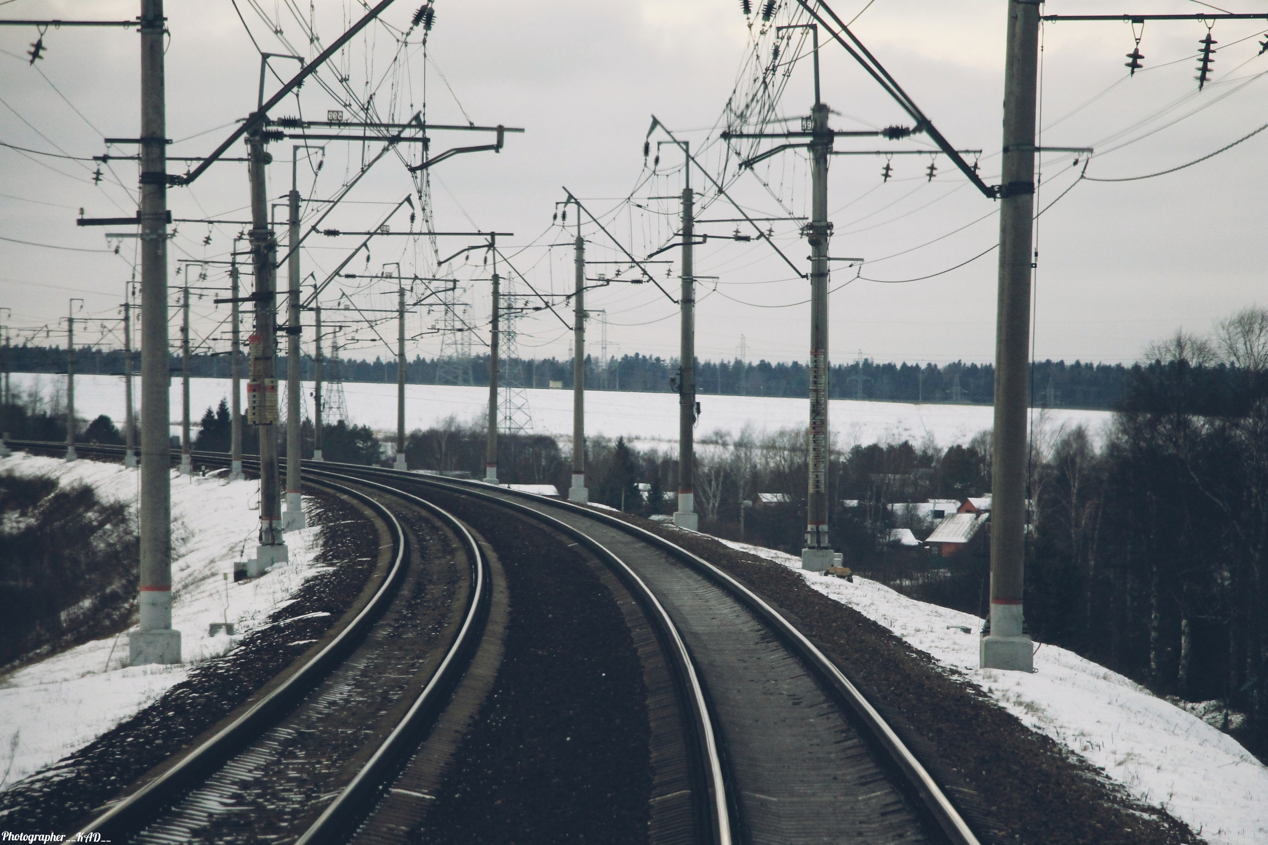 Железная дорога. Photographer K.A.D