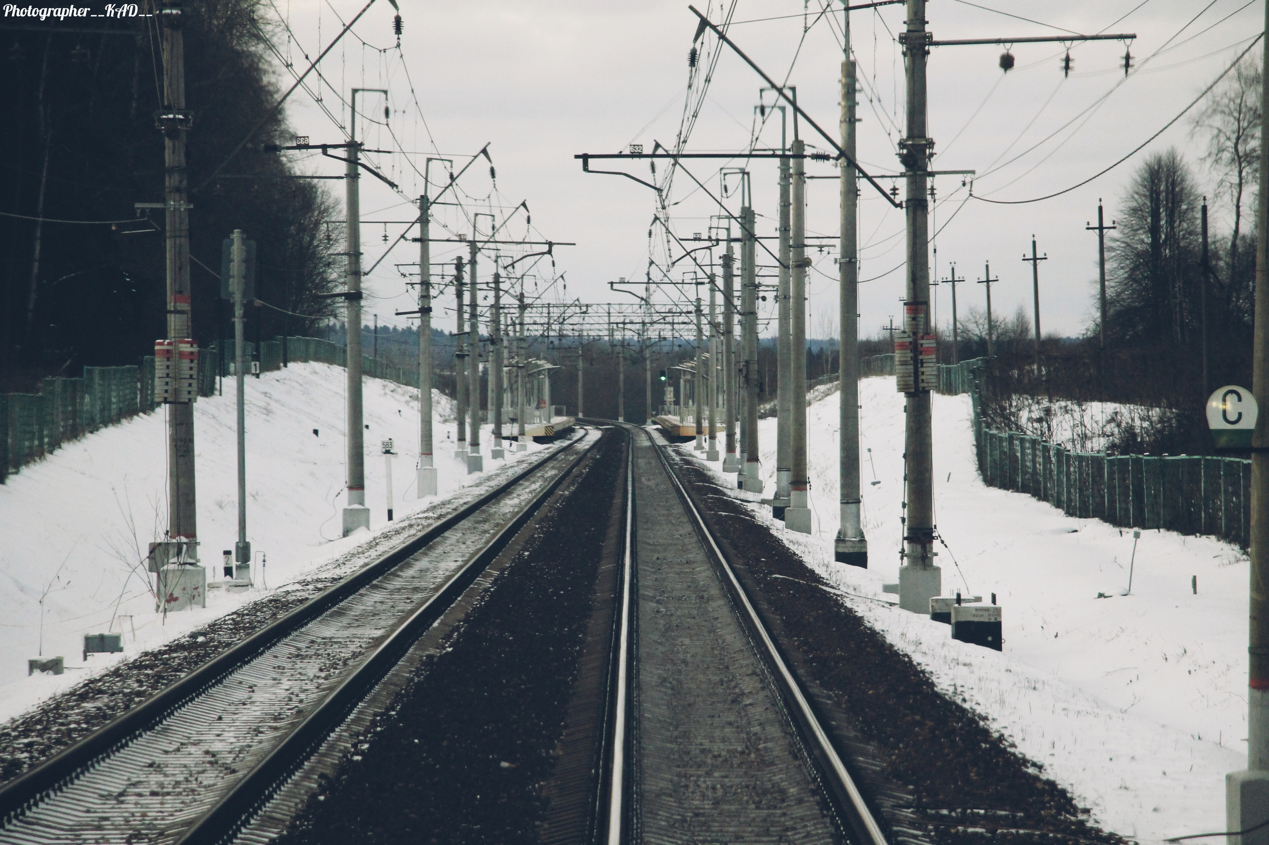 Железная дорога. Photographer K.A.D