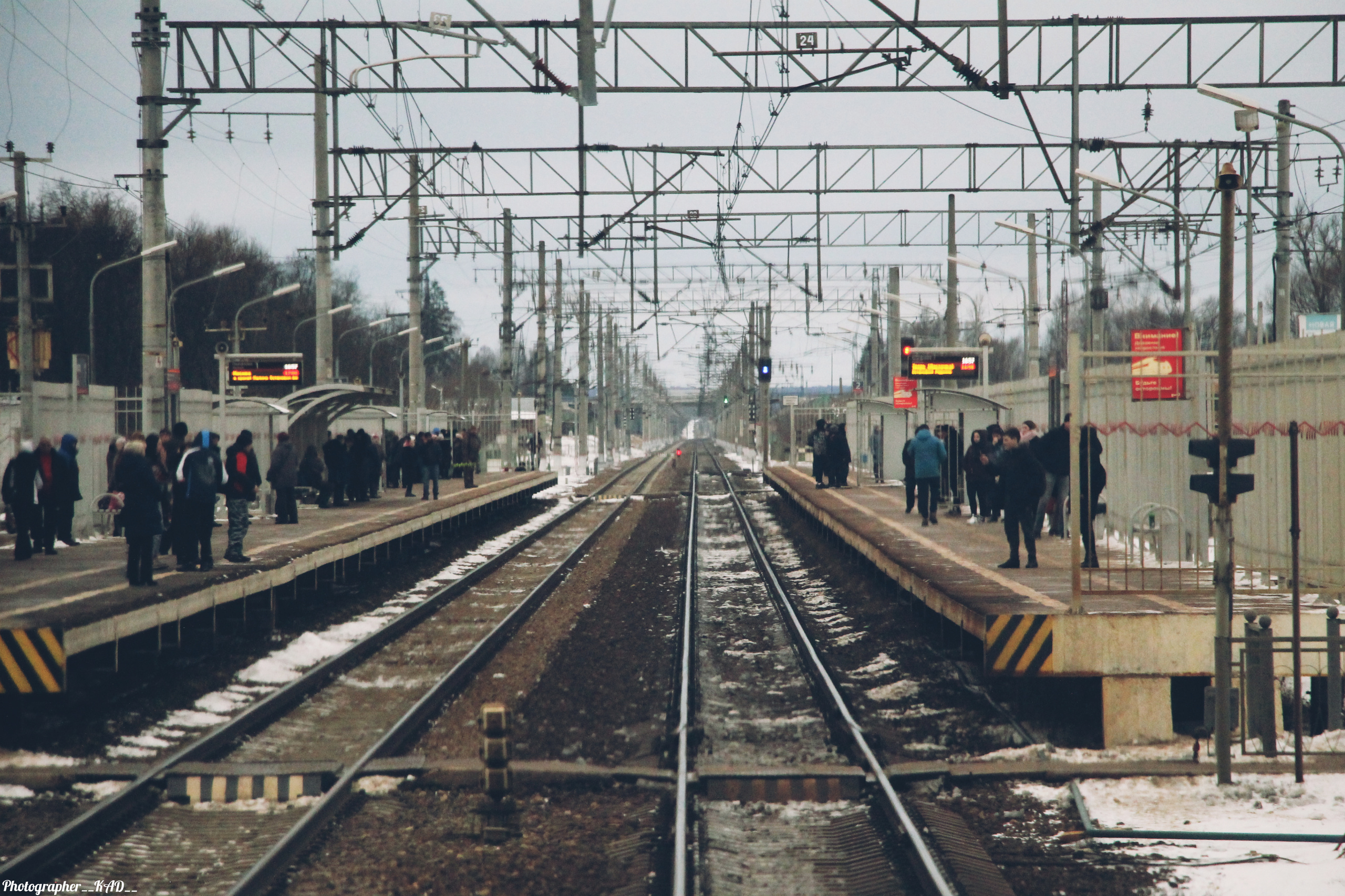 Железная дорога. Photographer K.A.D